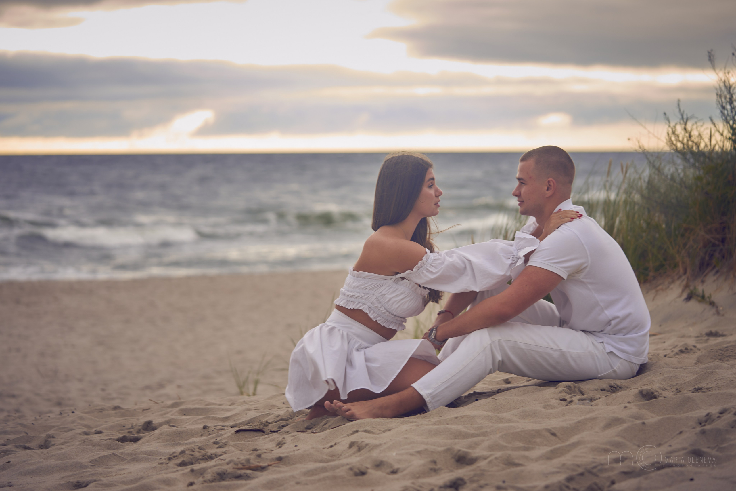 У моря. Фотограф Мария Оленева