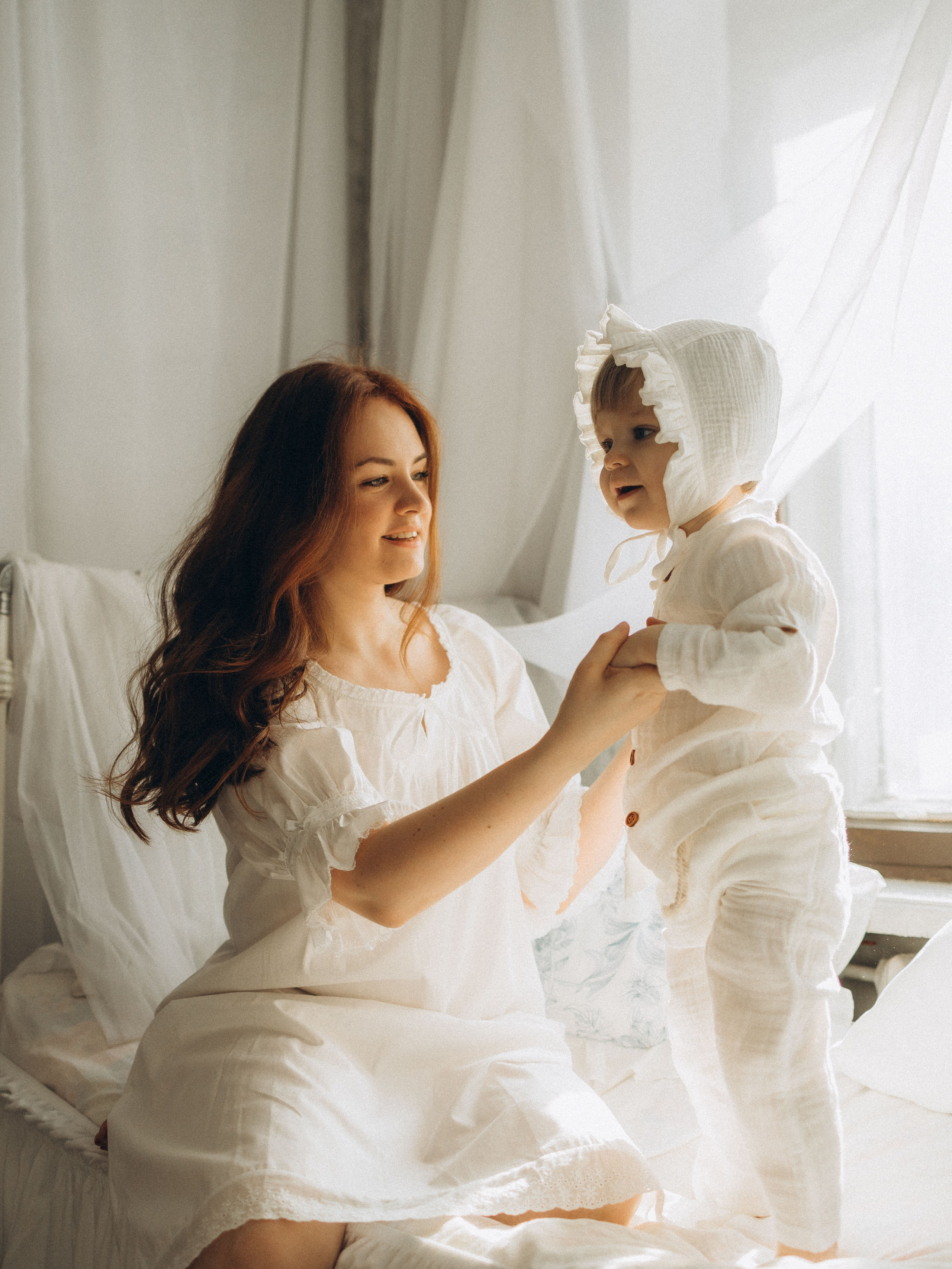 Мама и сын. Фотограф Дарья Соколовская