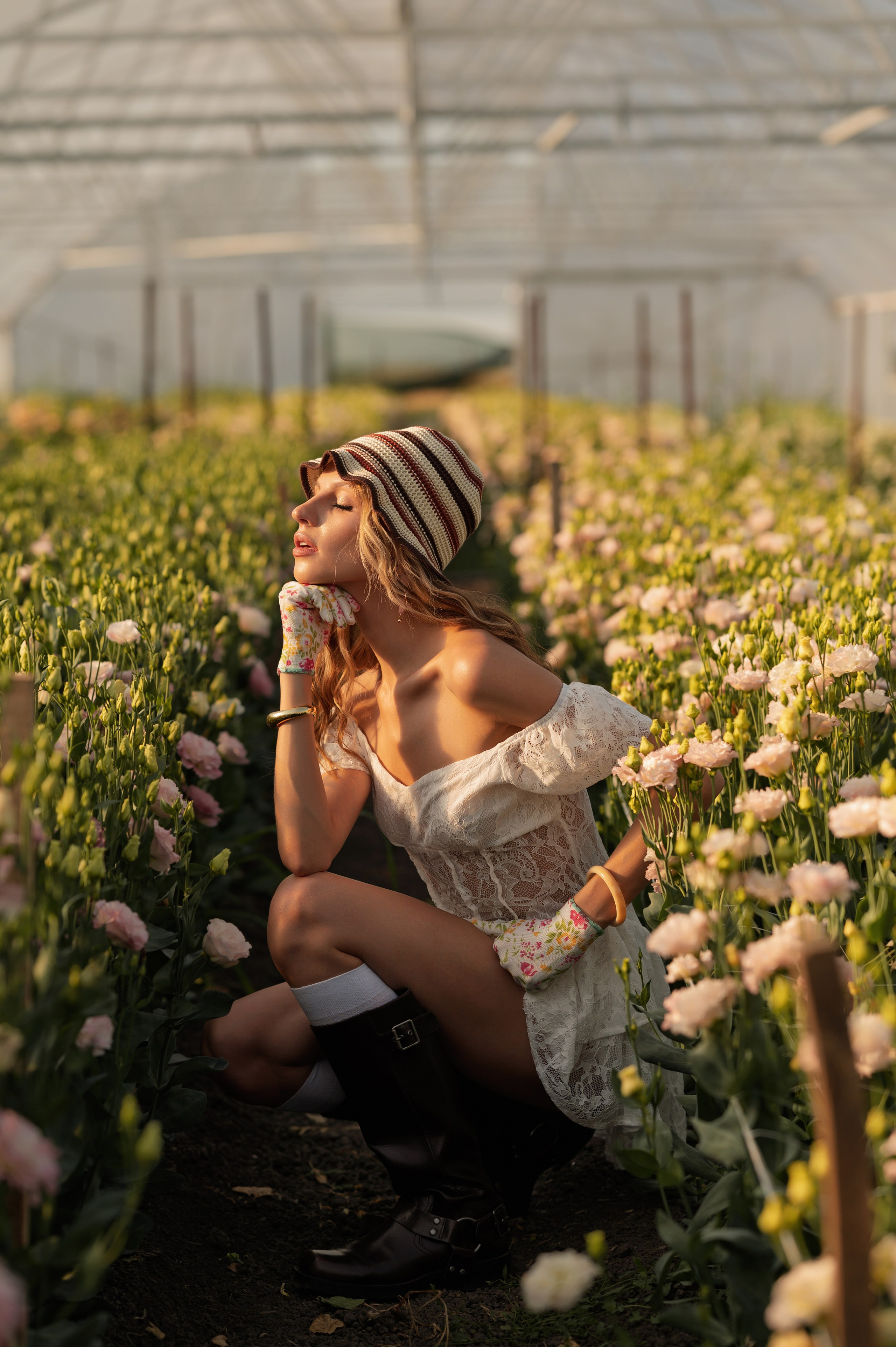Диана в теплице. Фотограф в Краснодаре Скубицкая Альбина