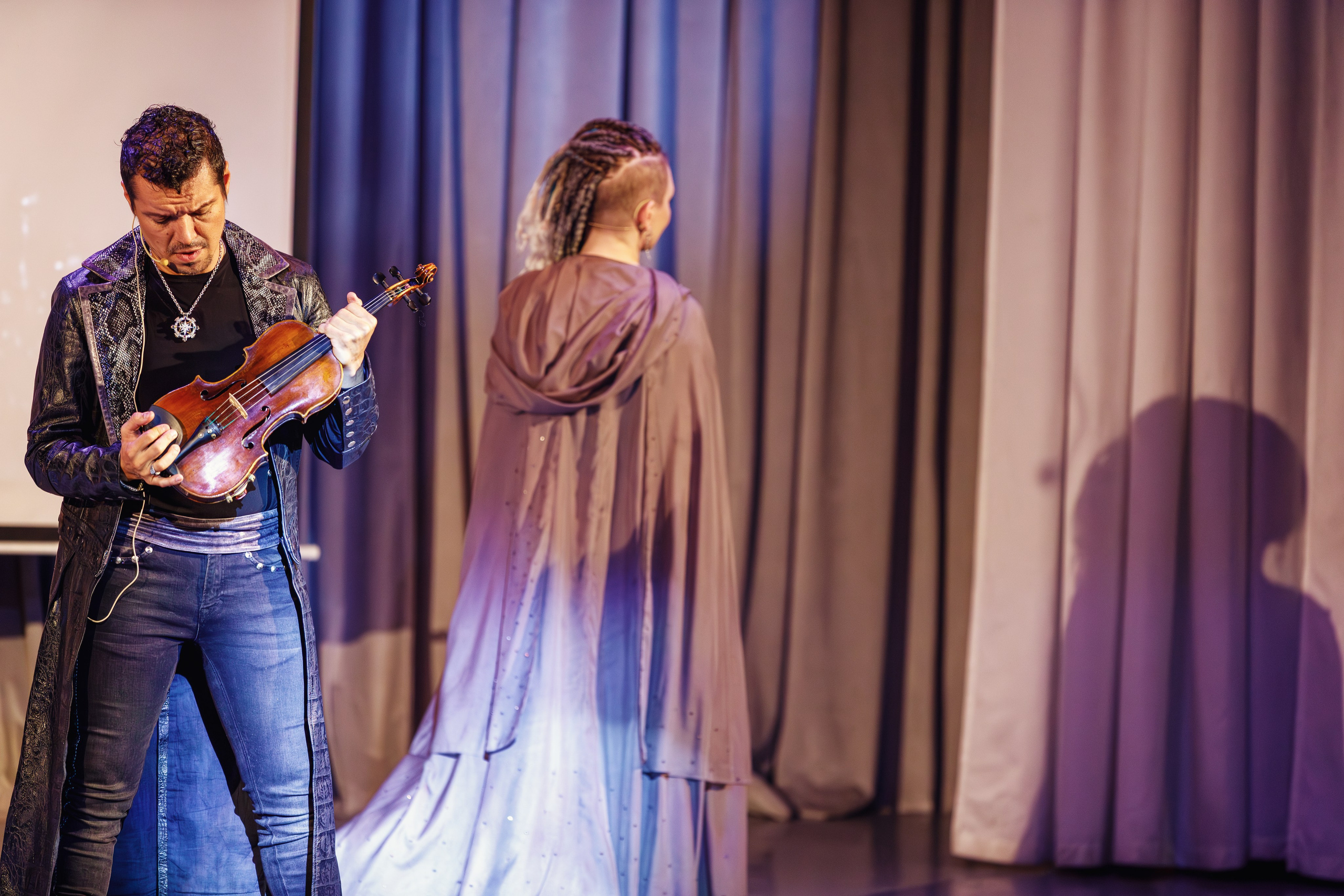 Мюзикл. Скрипка Паганини. Бэкстейдж. Фотограф портретист в Троицке и Москве Иван Парусиди