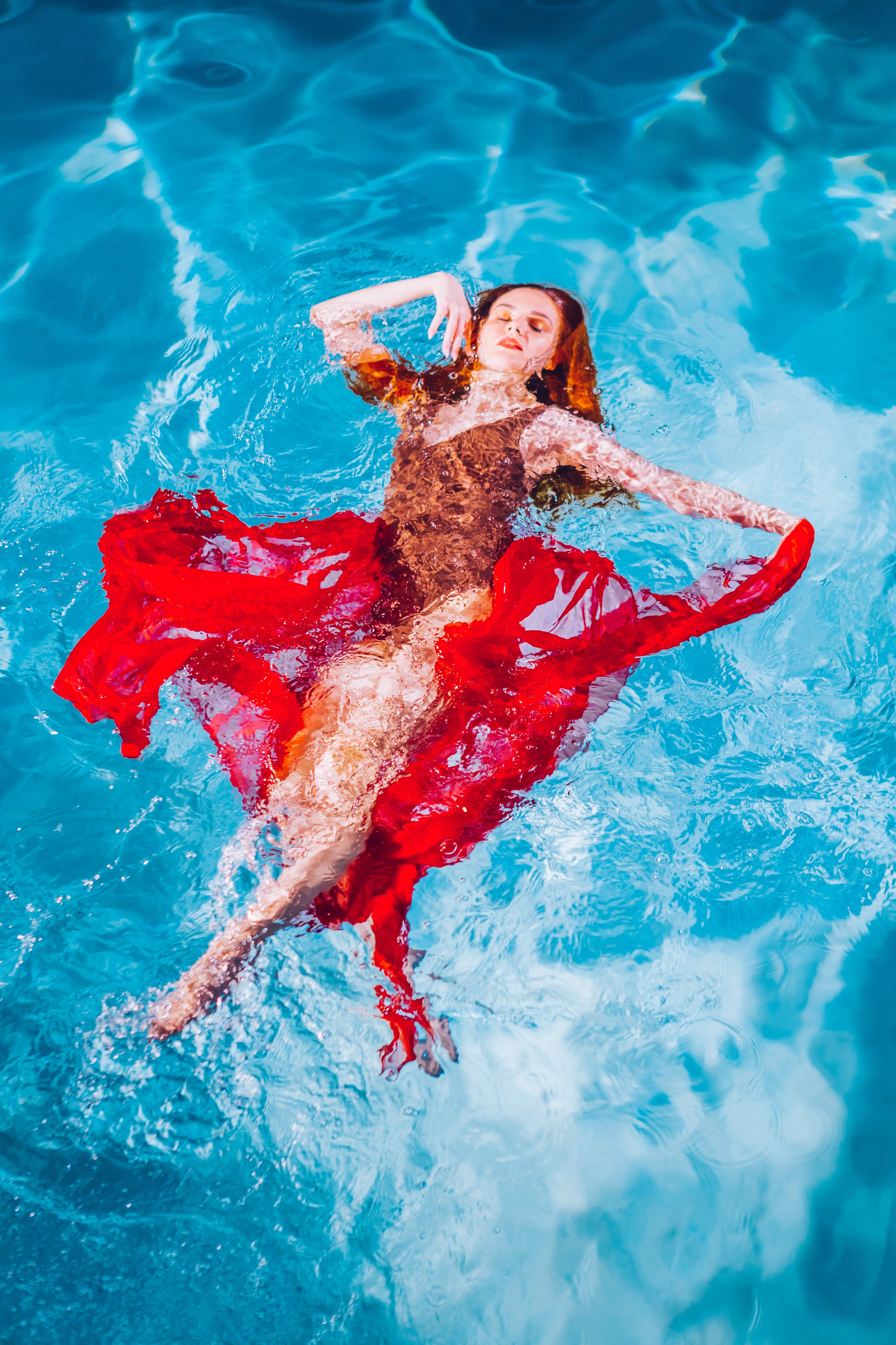 Подводная фотосессия