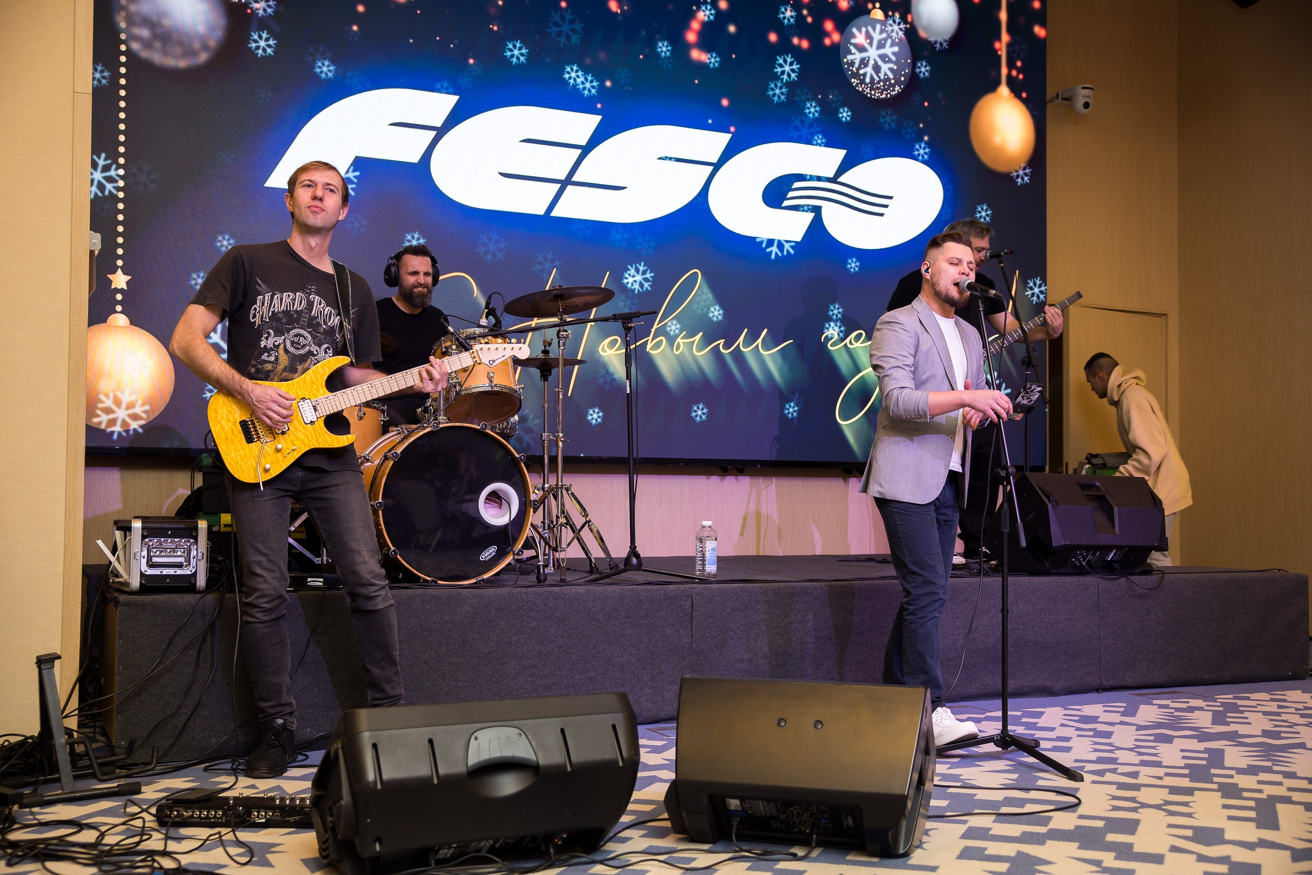 Новогодний квиз для клиентов FESCO. Репортажный фотограф во Владивостоке