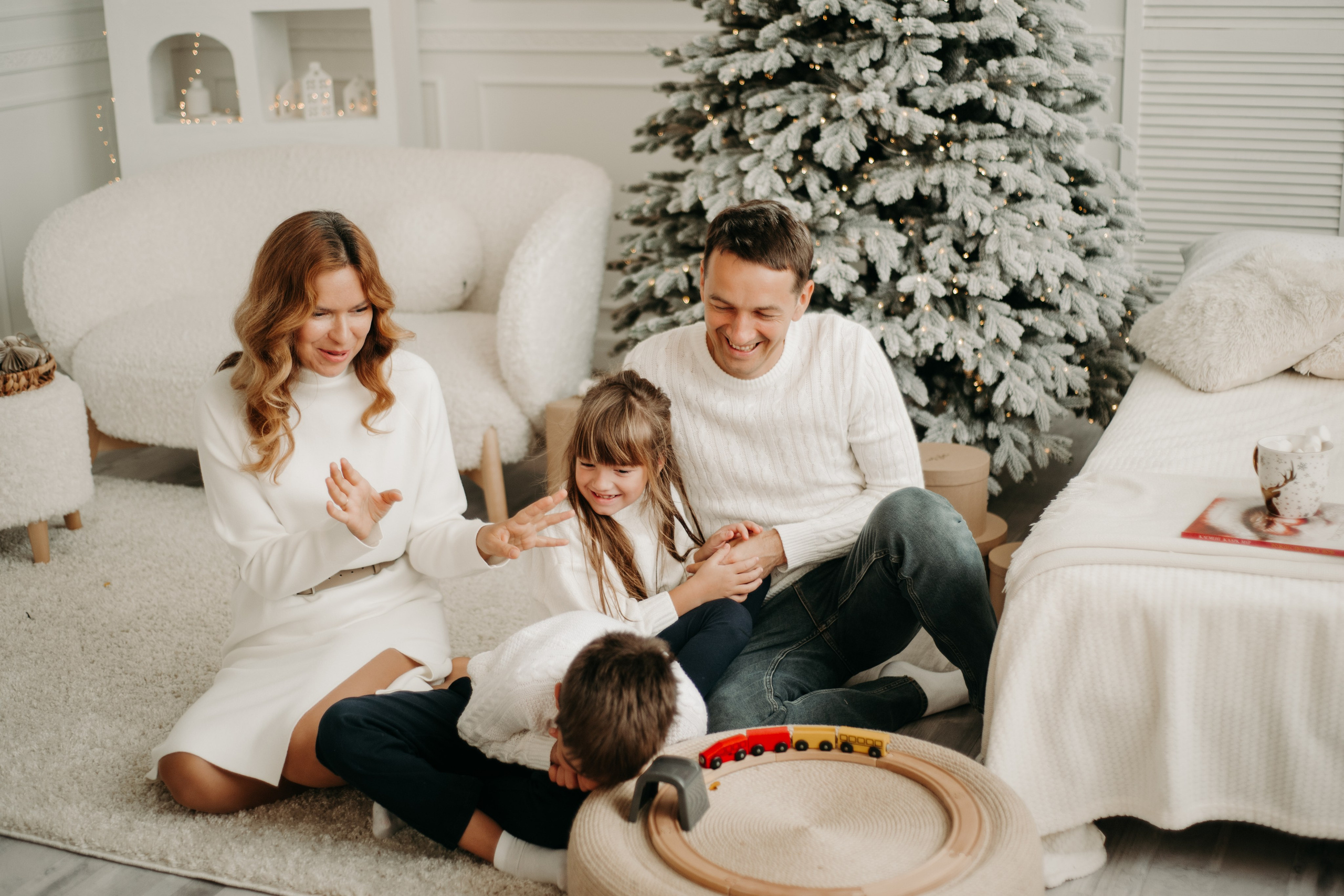 Новогодние фотосессии. Семейный и женский фотограф Лоо Краснодар Сочи Энем Татьяна Трибурт