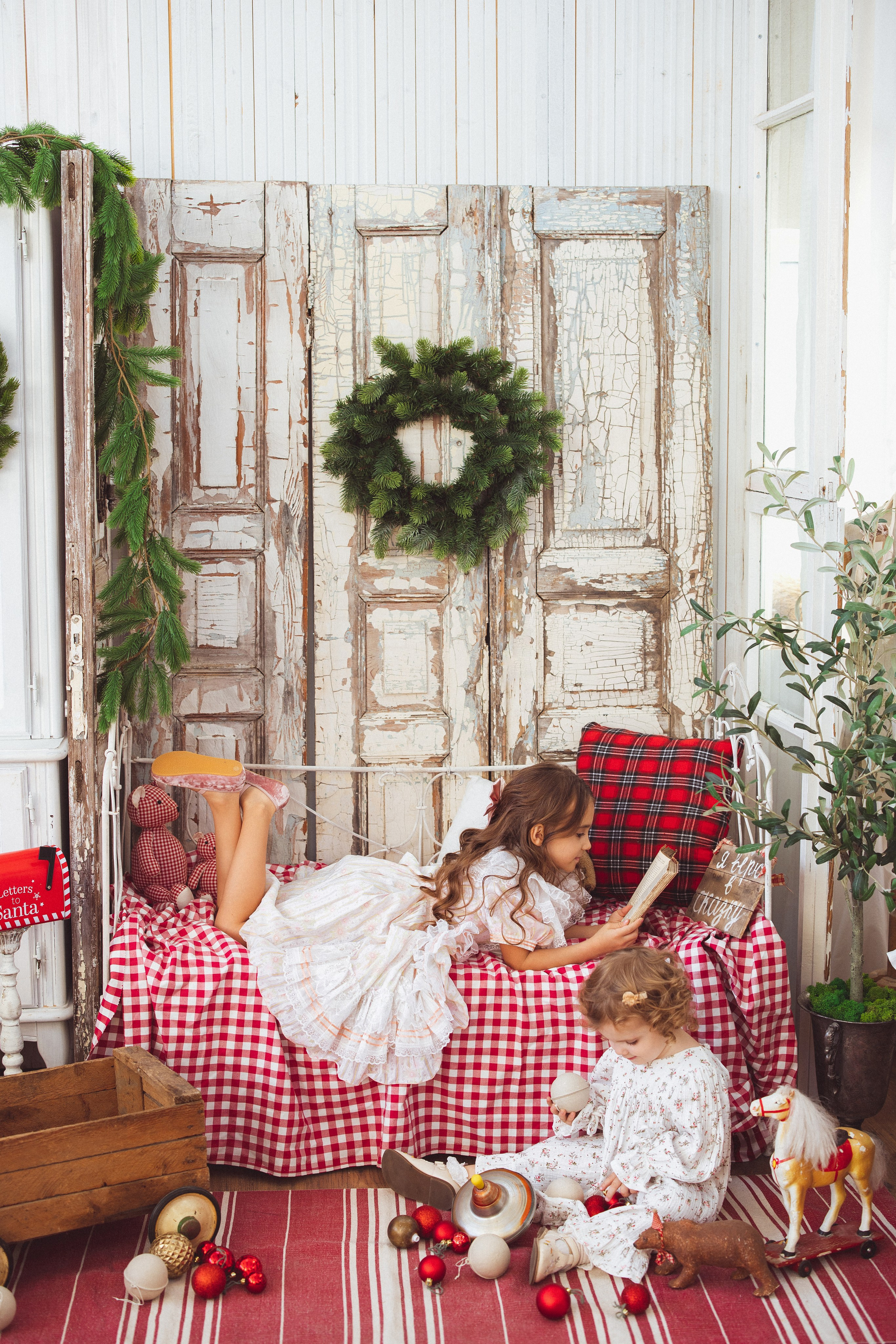 Новый год в стиле «ВИНТАЖ» 2023-2024. Семейный и детский фотограф в Краснодаре Анна Трашкова