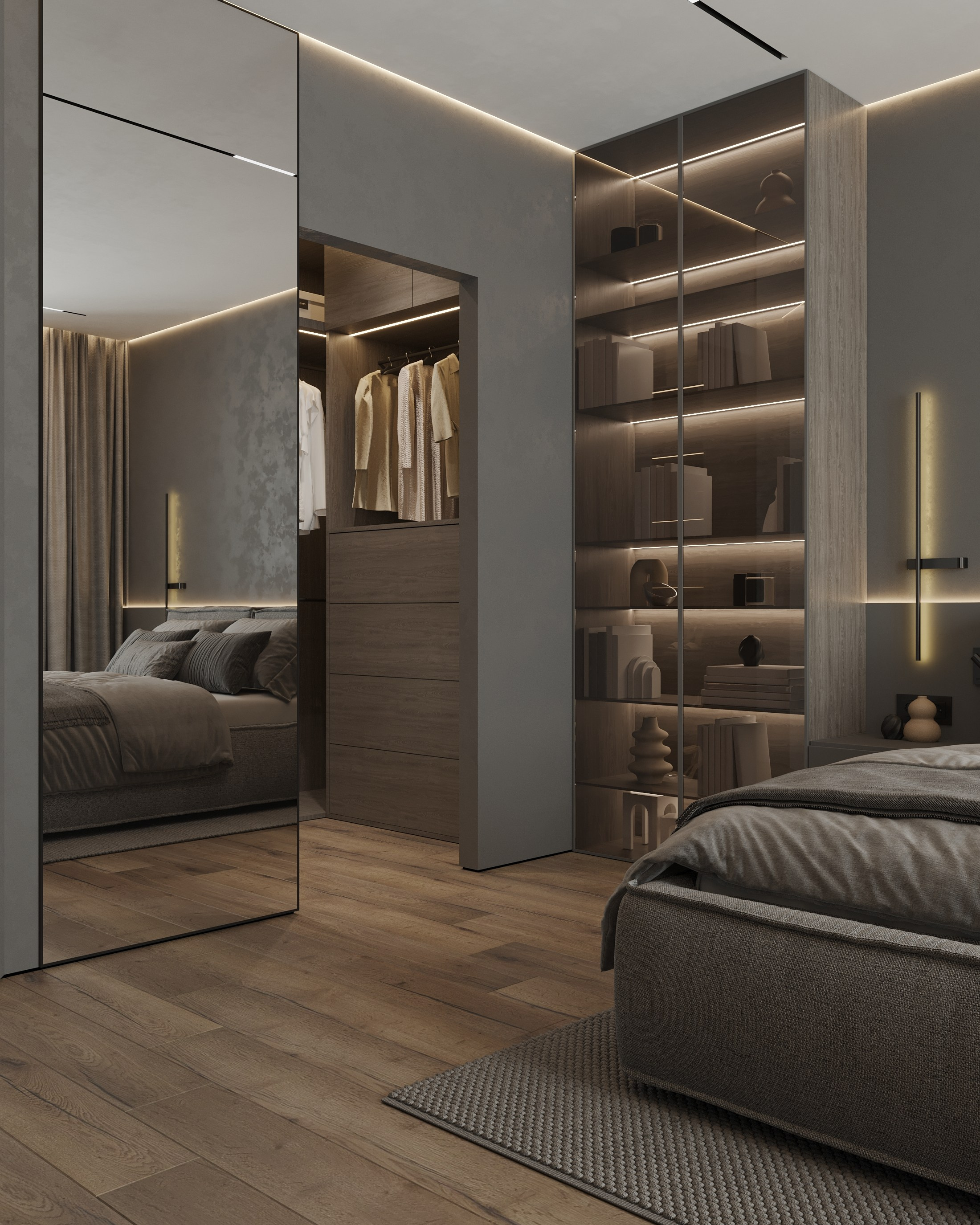 ЖК «Приморский квартал» / Санкт-Петербург / 45 кв. м. Ксения Барабаш дизайнер интерьера в Санкт-Петербурге