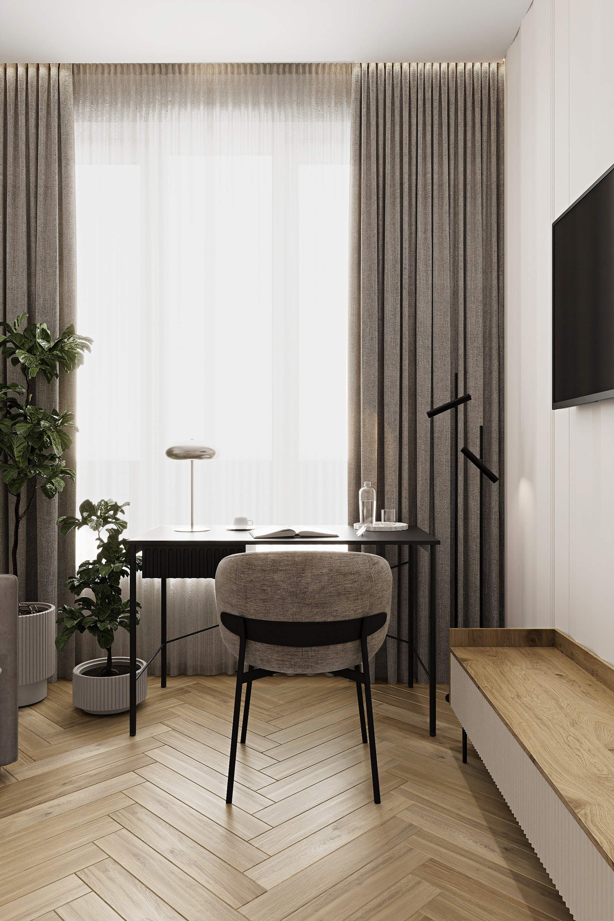 ЖК MYPRIORITY Басманный, 39 м² | МОСКВА. Design interior-Samsonyan R
