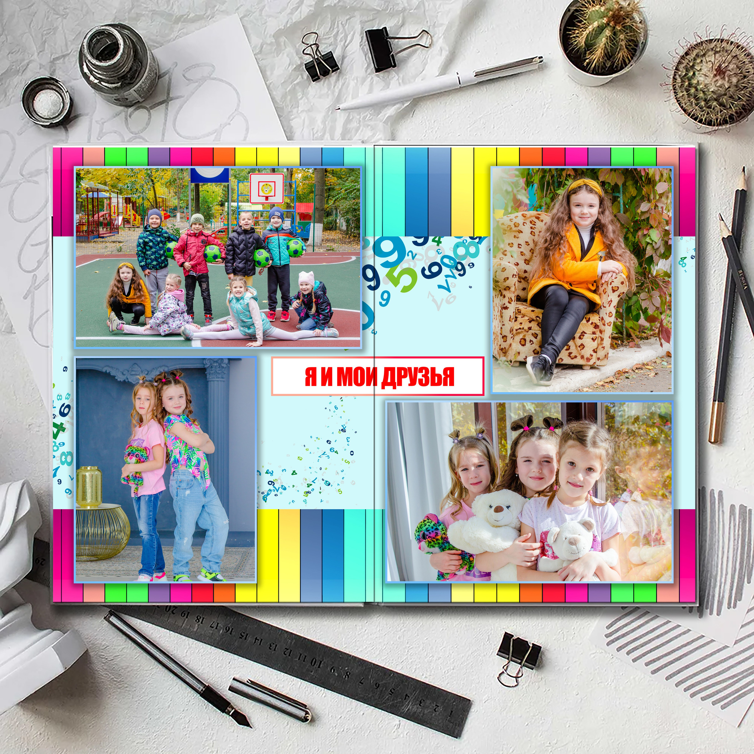 Выпускной альбом детского сада (Дизайн № 106). Современные Выпускные Альбомы в Ростове-на-Дону