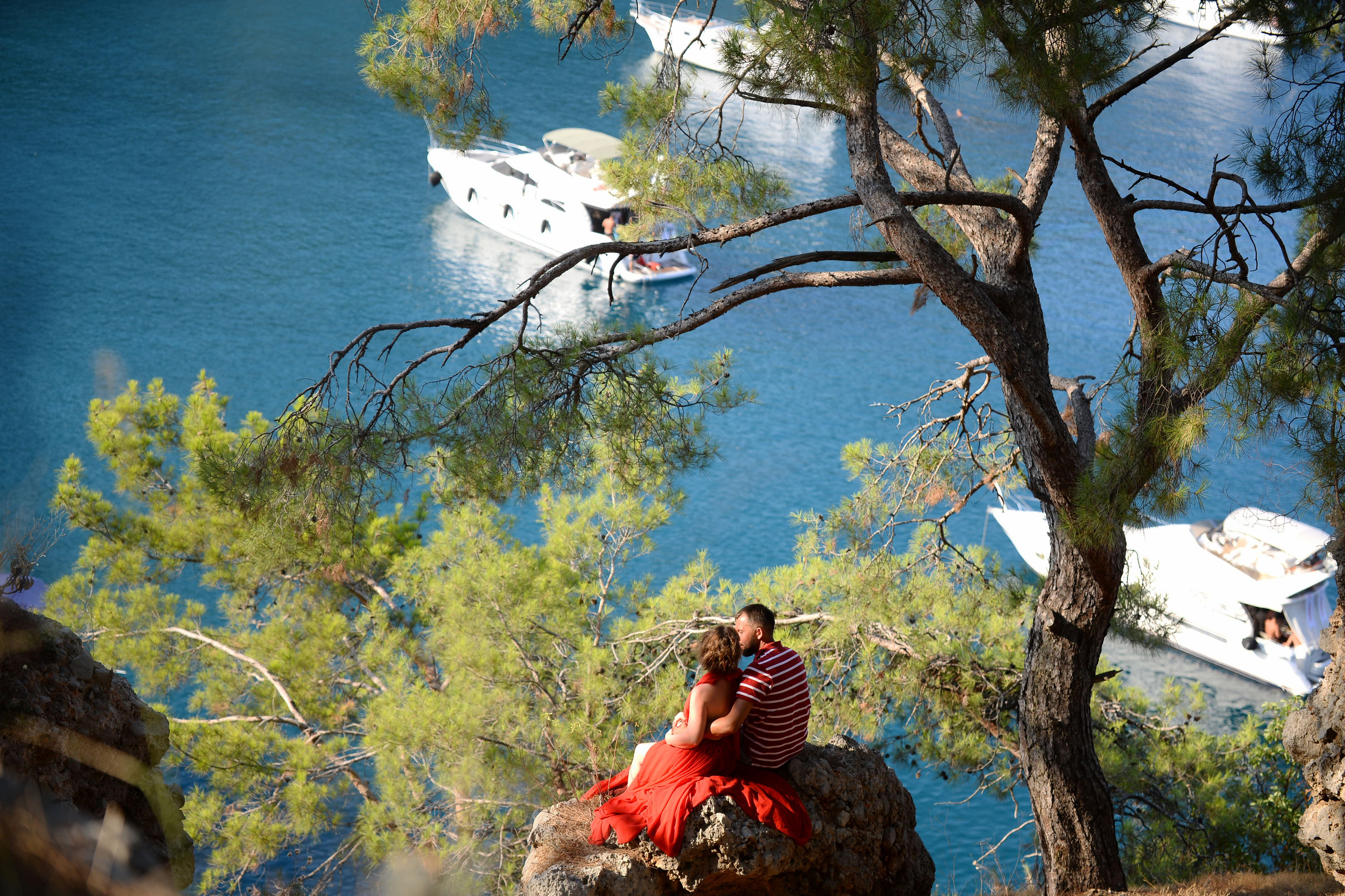 Райская бухта, Кемер. Профессиональный фотограф в Турции Анталии Кемере Сиде Белеке Алании