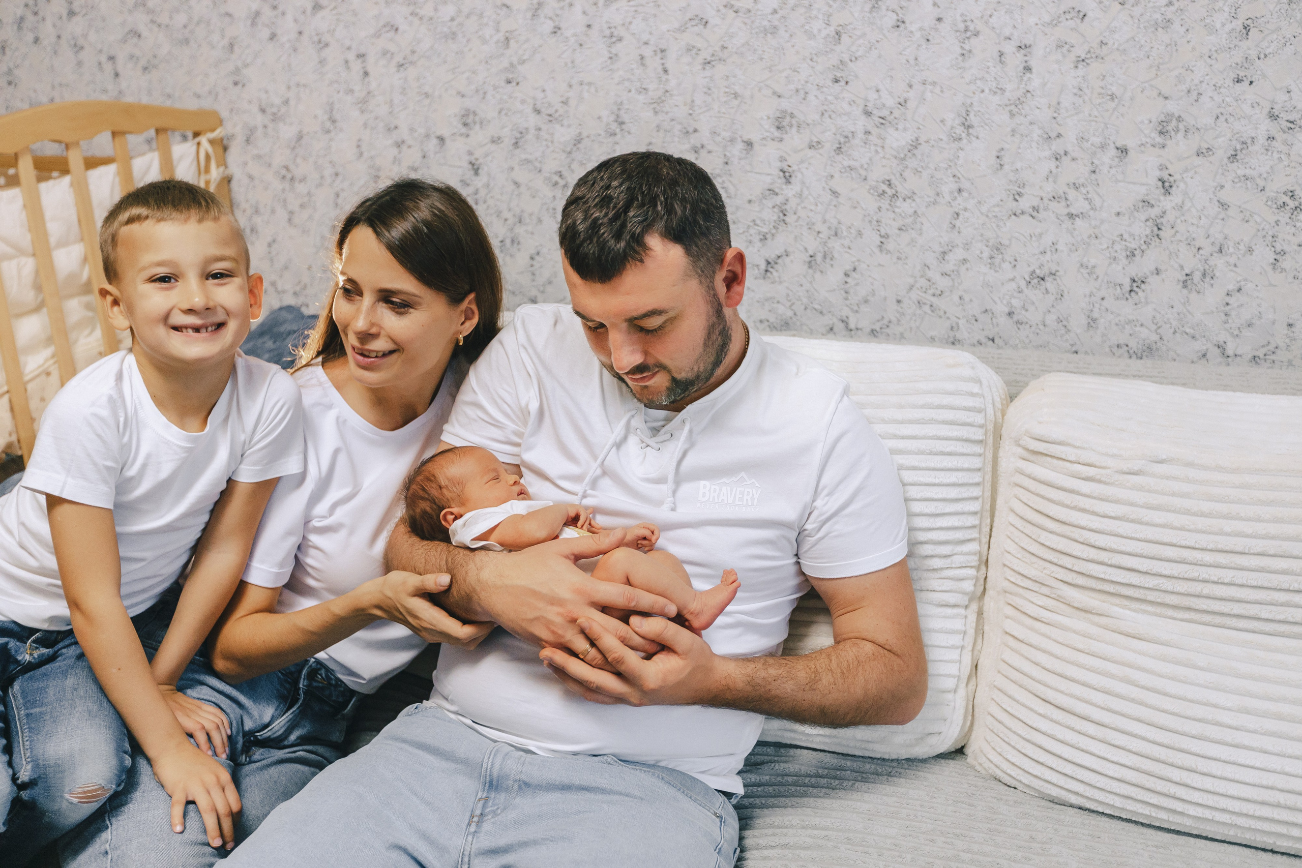 Ира, Леша, Максим и Майя. Фотограф Таганрог Любимая Надя