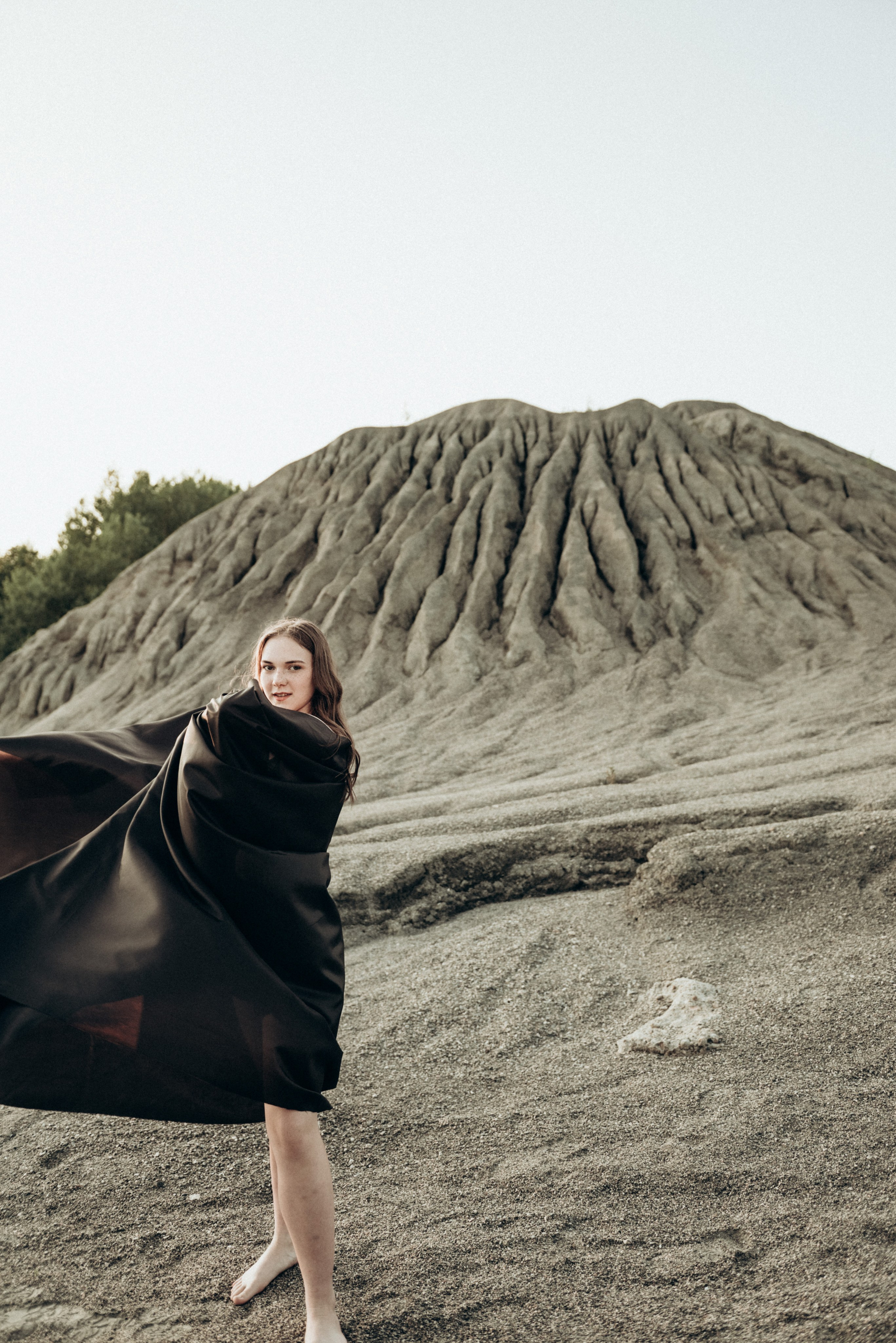 В черном. Фотограф г. Москва