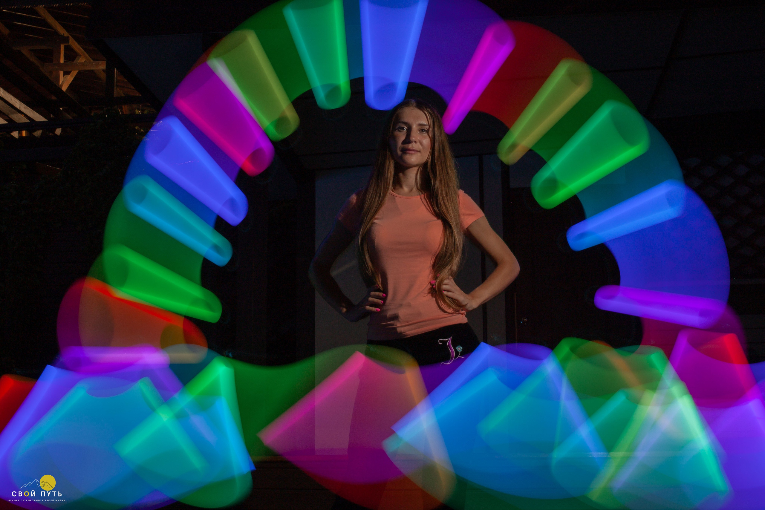 Фризлайт — рисование светом. Фотограф в Ростове-на-Дону Юлия Желтова