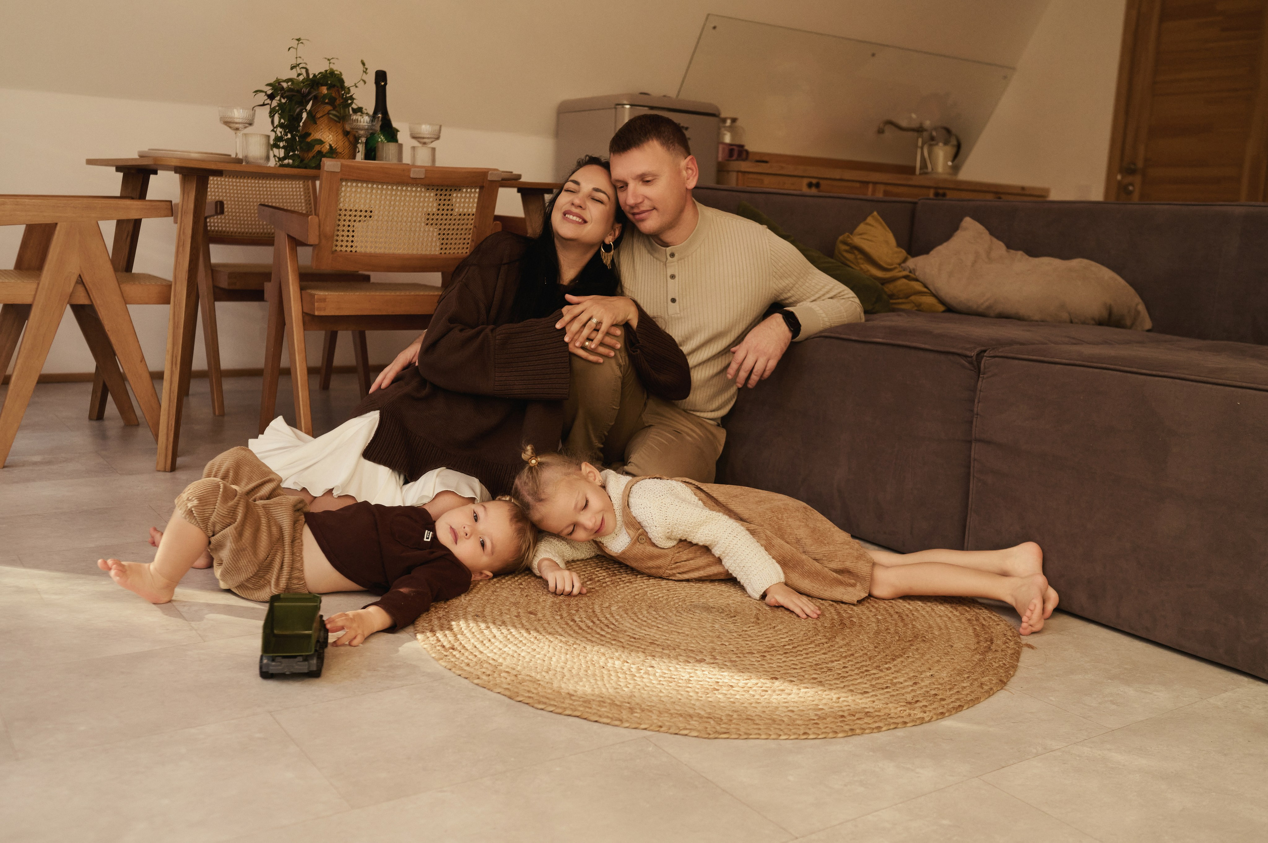 Семья Насти и Саши. Фотограф в Краснодаре Скубицкая Альбина