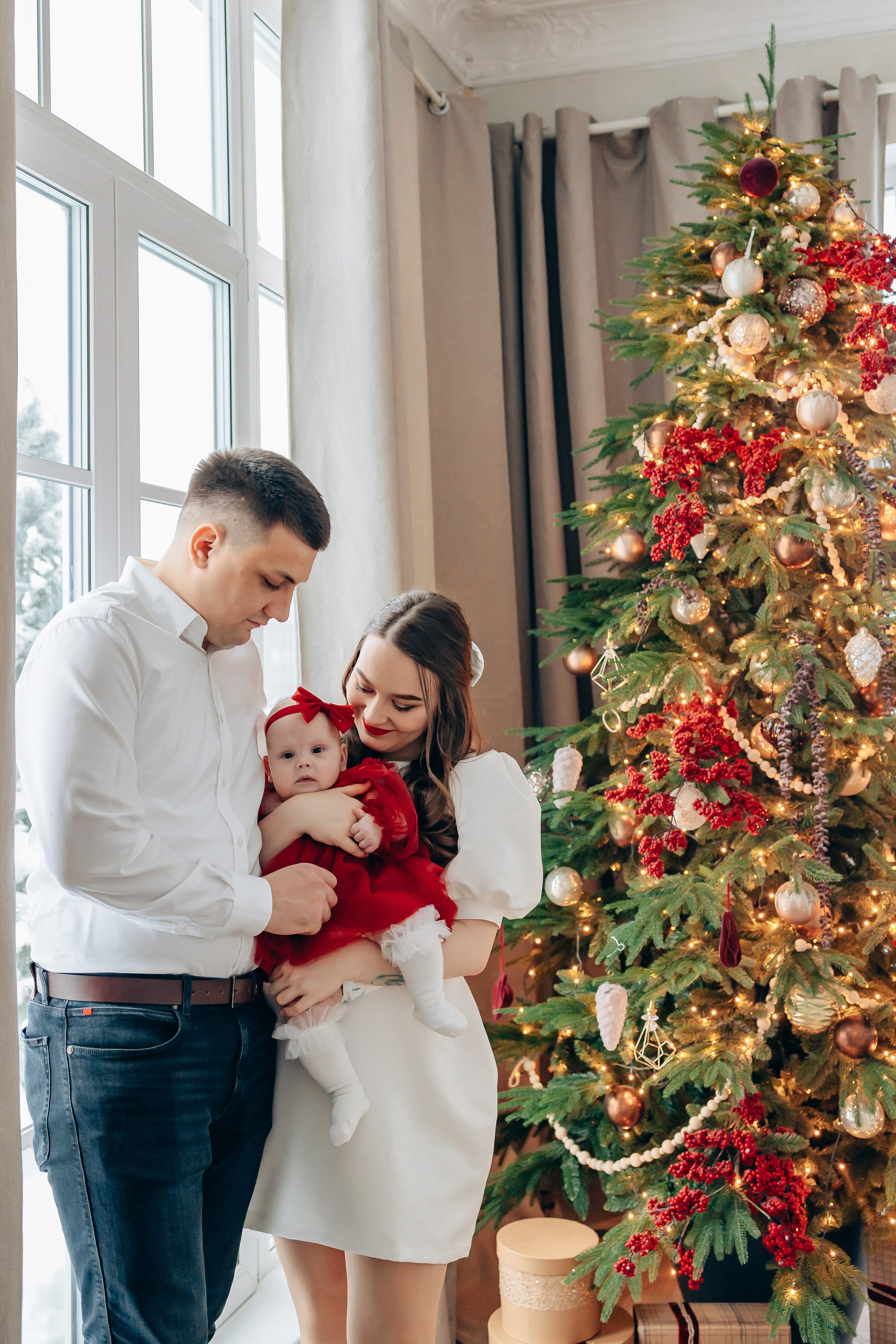 Новый год в студии. Фотограф Алена Малинина в Санкт-Петербурге Пушкин Питер СПб Семейные и детские фотосессии