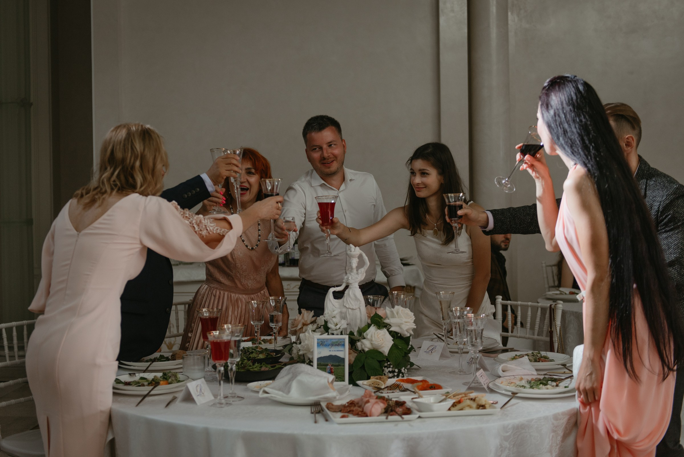 свадебный банкет в резиденции К2