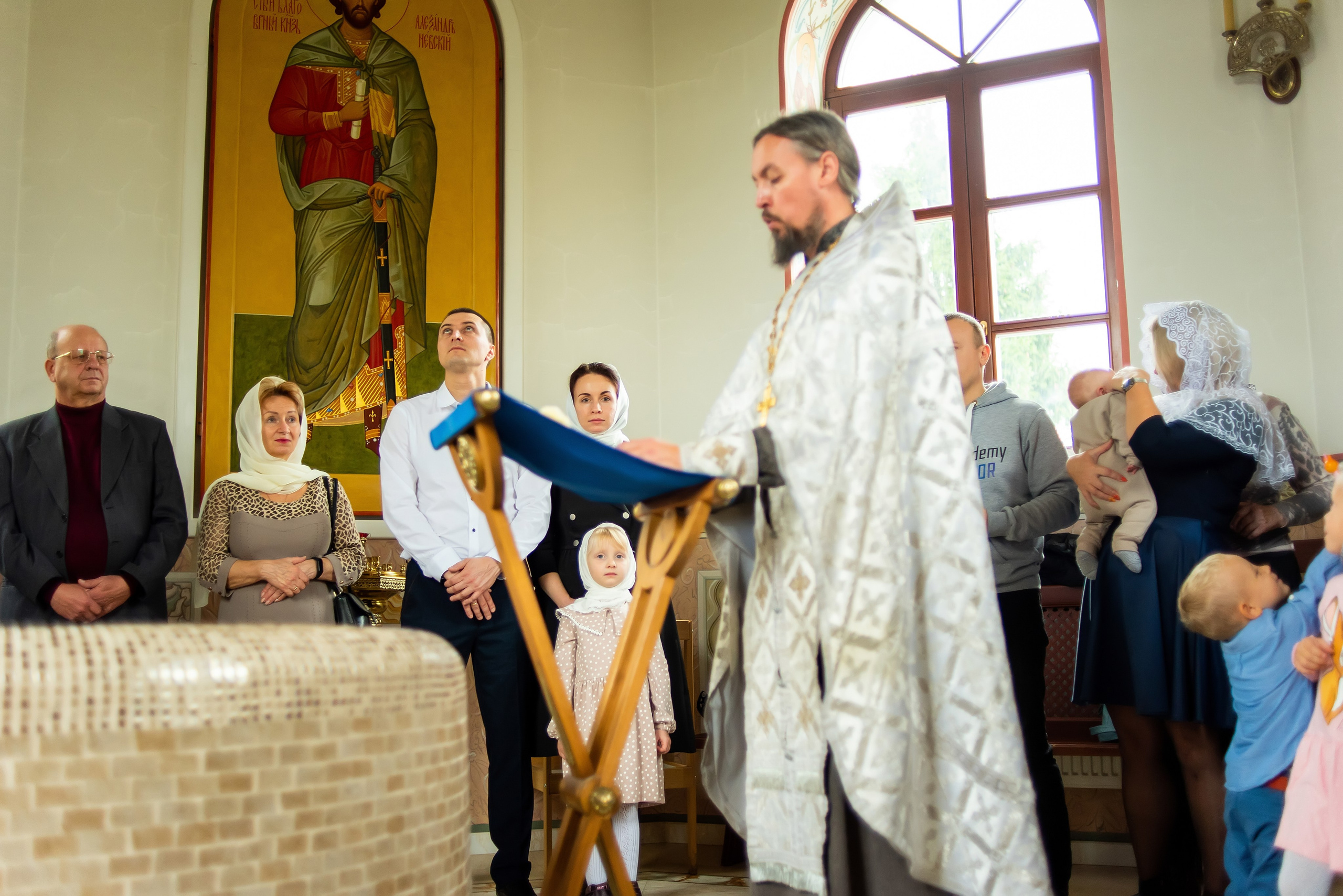 Крещение Владислава. Фотограф Юлия Попова