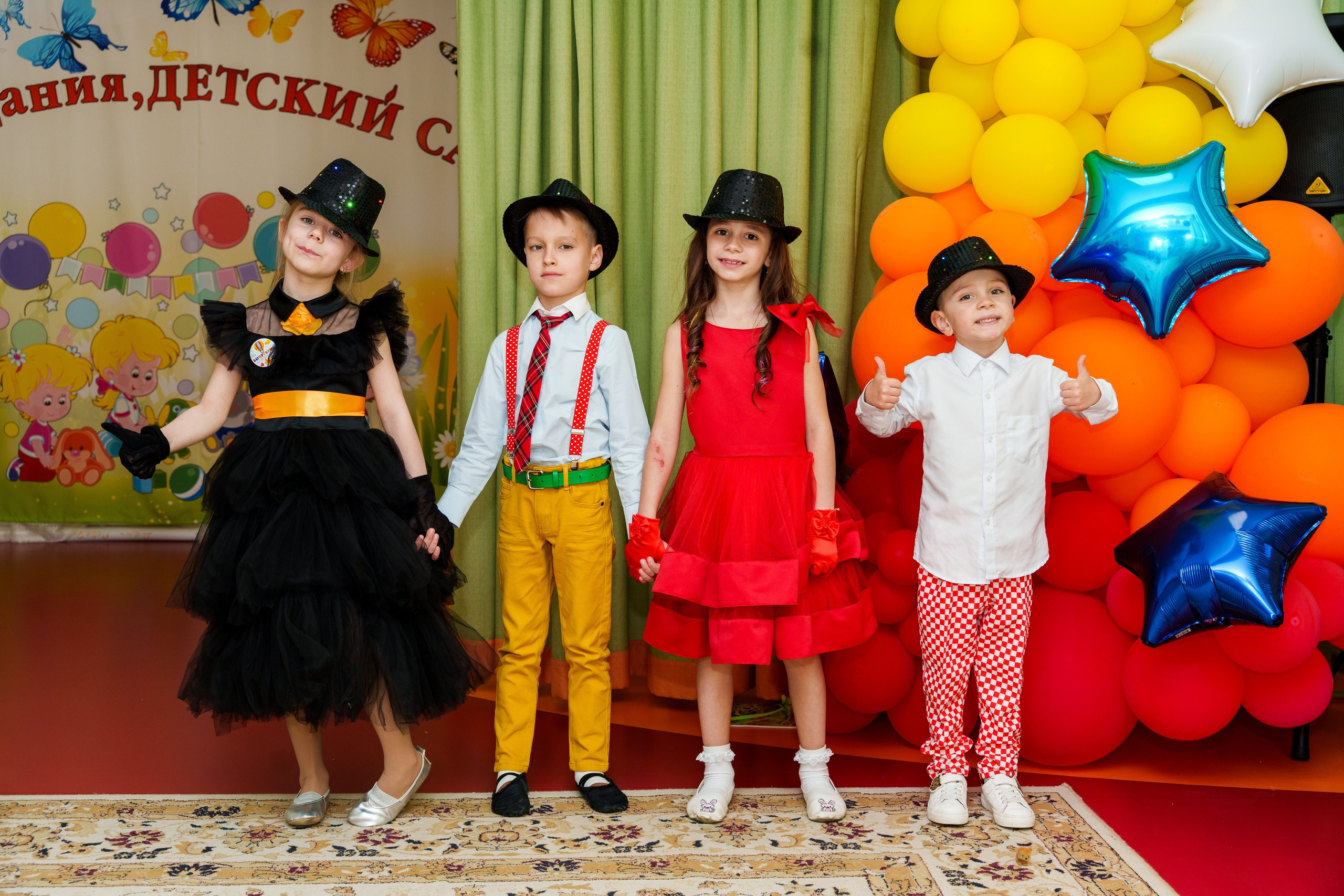 Выпускные в саду. Фотограф Юлия Попова