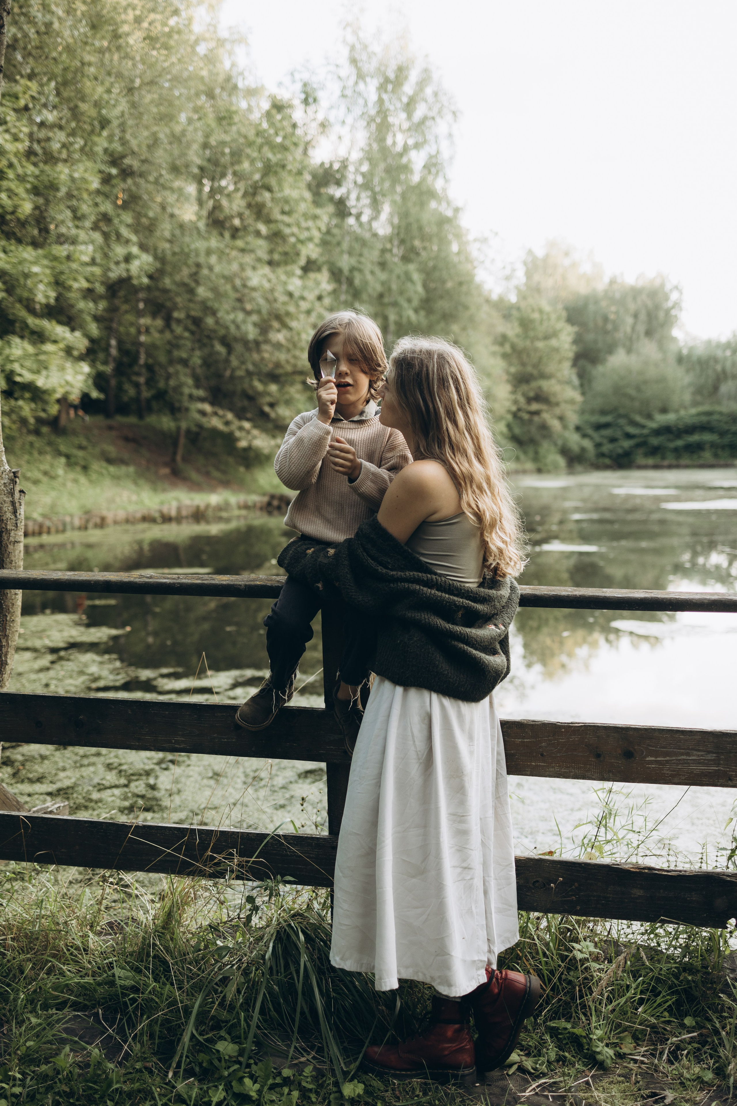 Прогулка с Парке Сокольники. Семейный фотограф в Москве Виктория Ястребинская