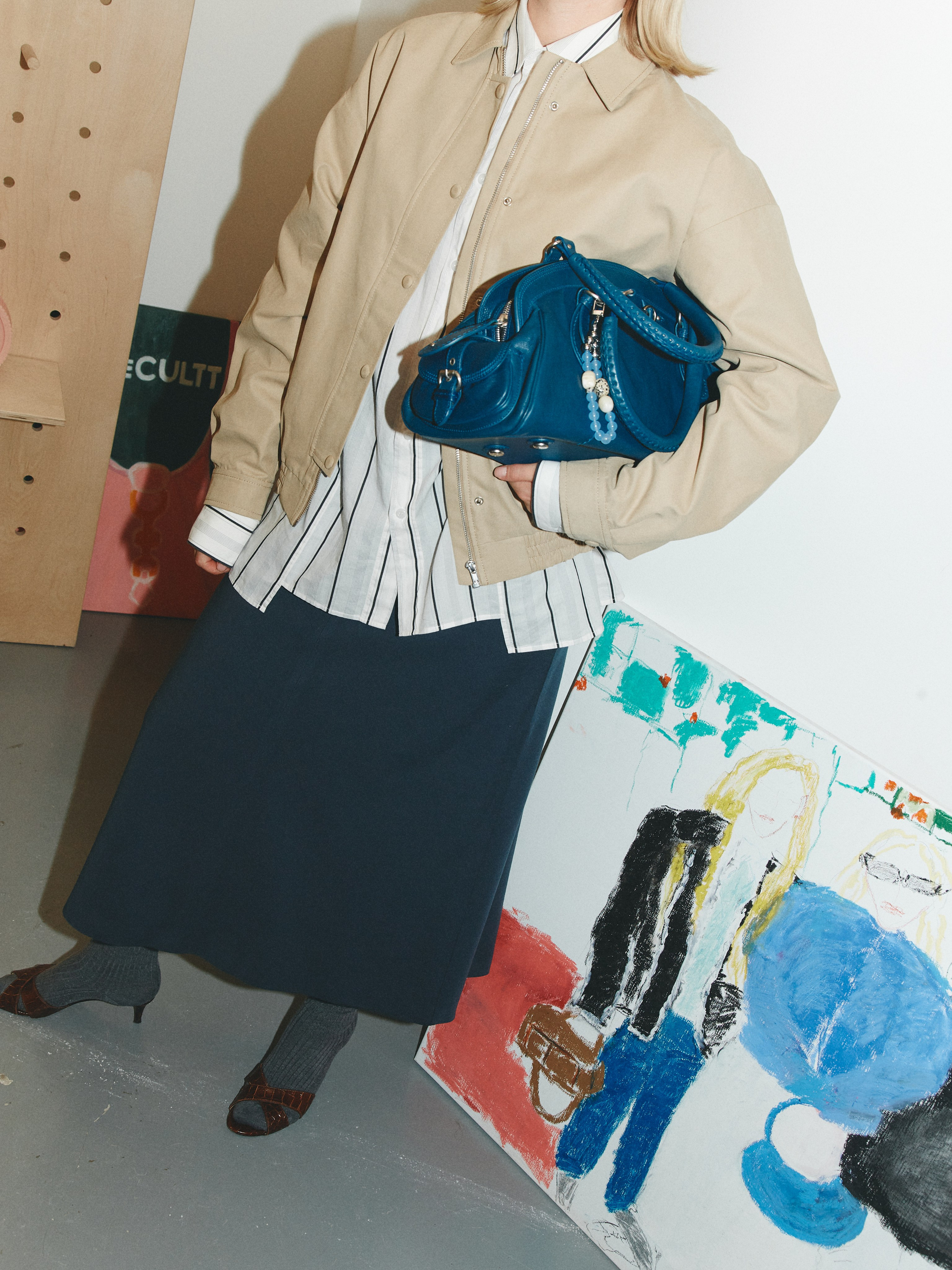 CHAIKA x THE CULTT working girl. Photographer Daria Ilkevich