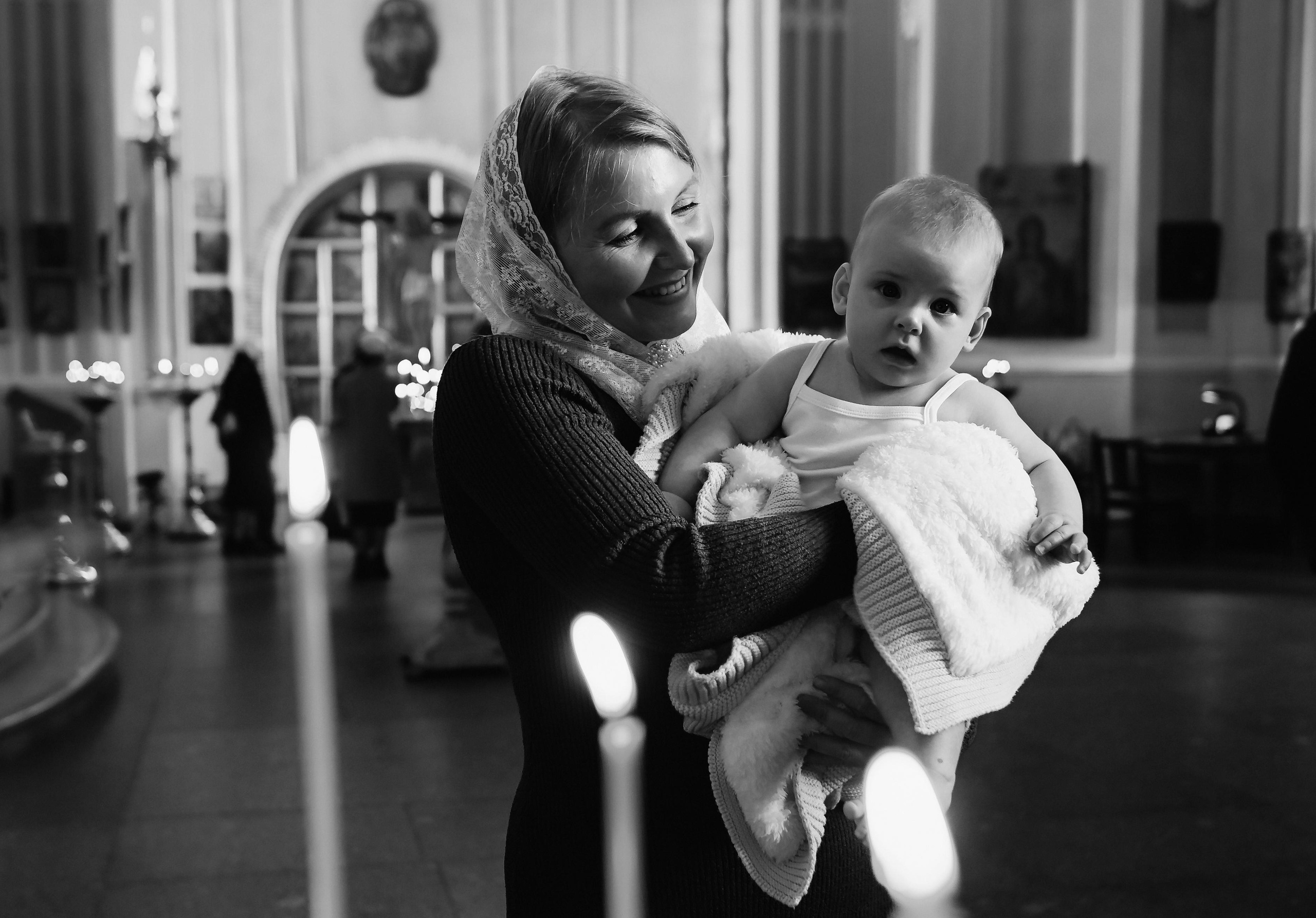 Крещение Любочки. Семейный и свадебный фотограф в Санкт-Петербурге Яна