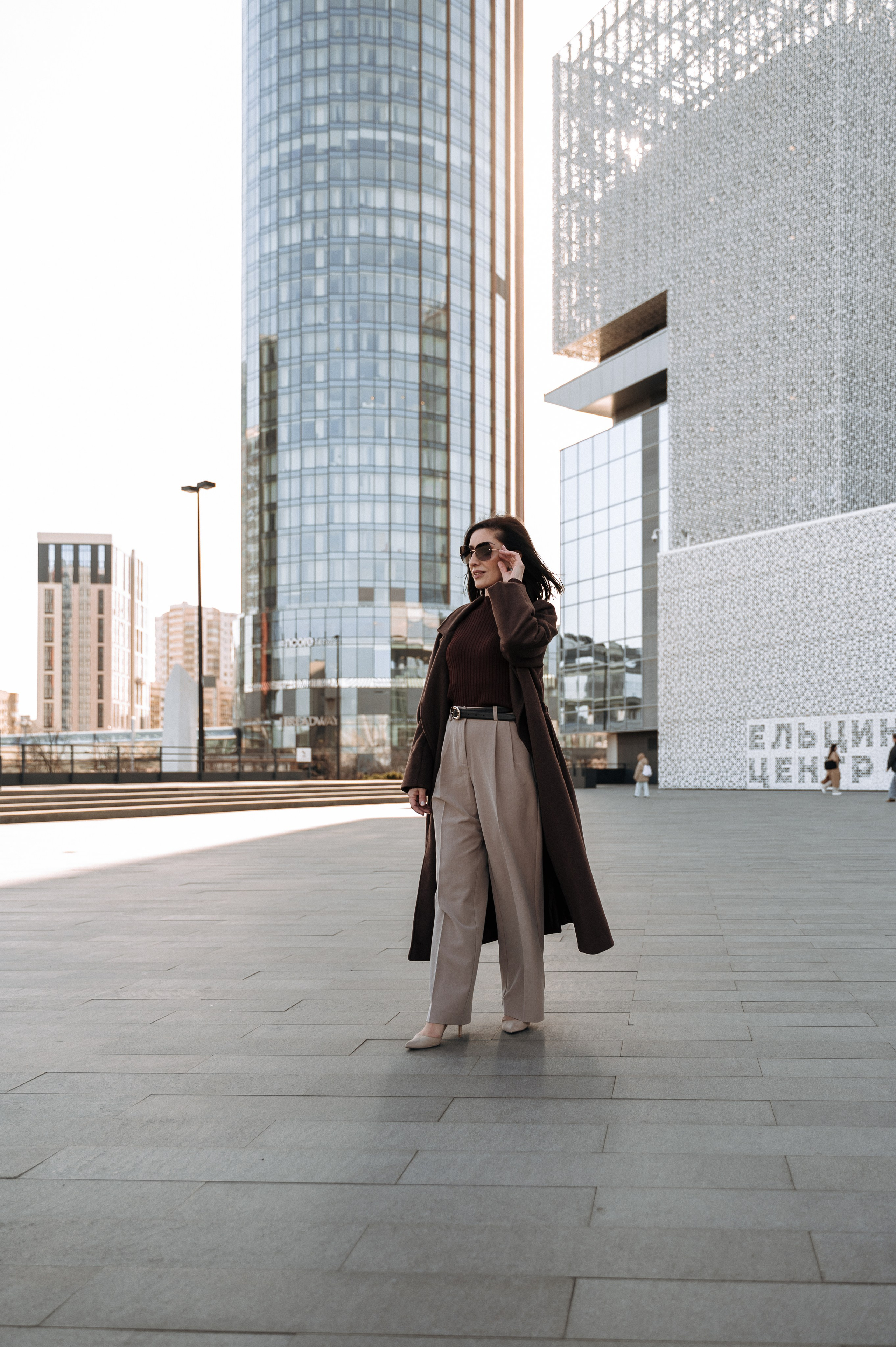 Женская прогулочная фотосессия