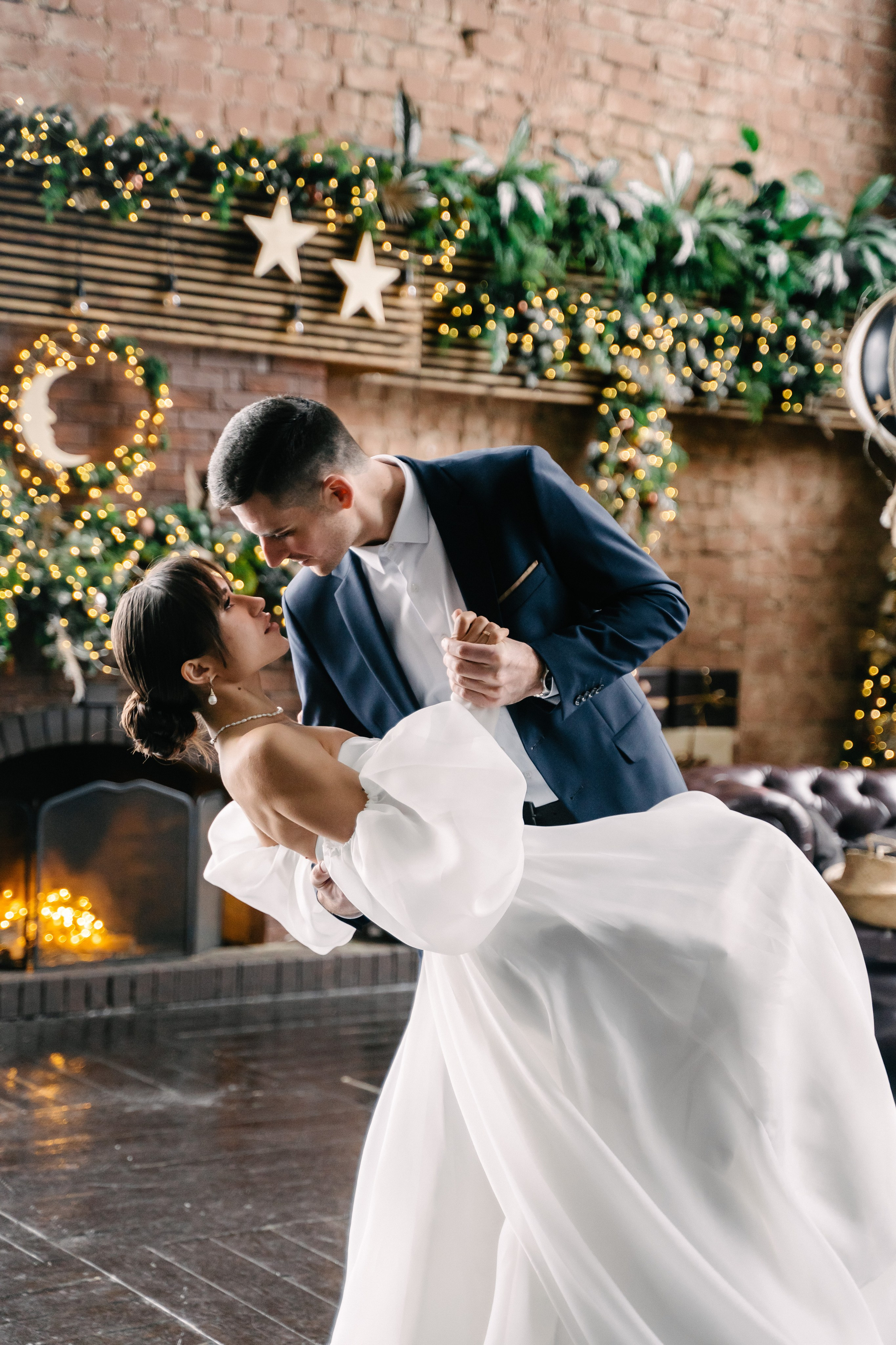 Свадебная фотосессия молодоженов в студии. Свадебный и семейный фотограф из Воронежа|Москвы Бубнова Екатерина