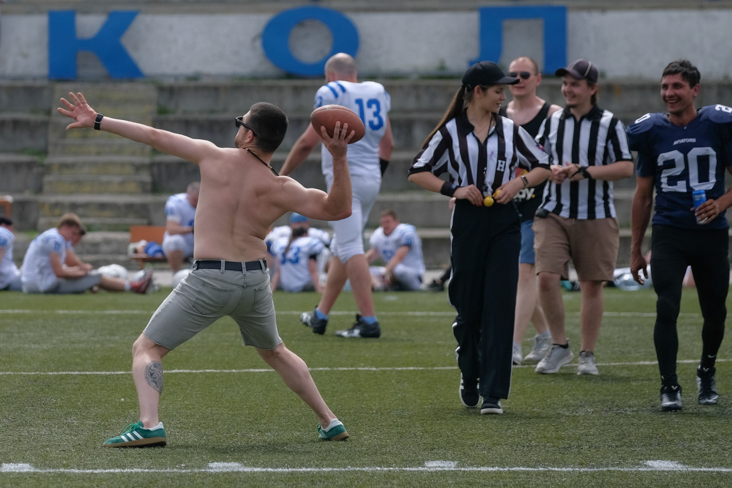 Фото американский футбол саратов. Фотограф Дмитрий Алексеев