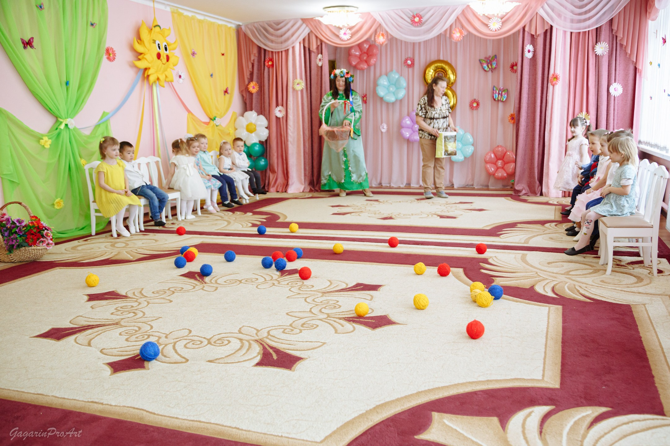 Репортаж в саду на утренник. GagarinProArt