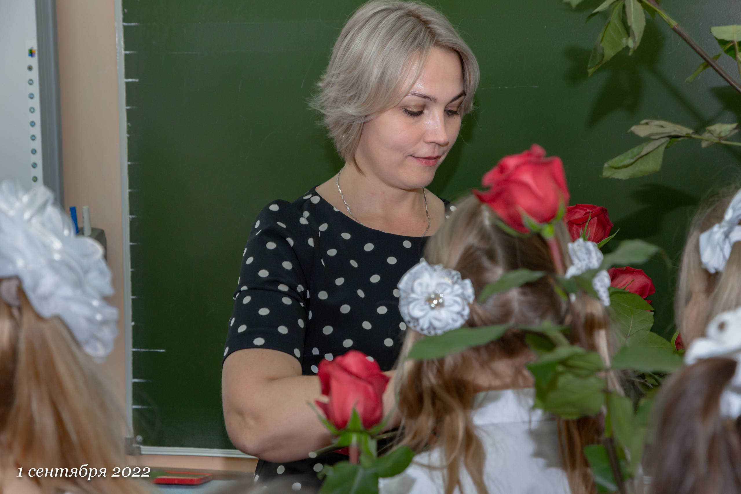 Репортаж в школе на 1 сентября. GagarinProArt