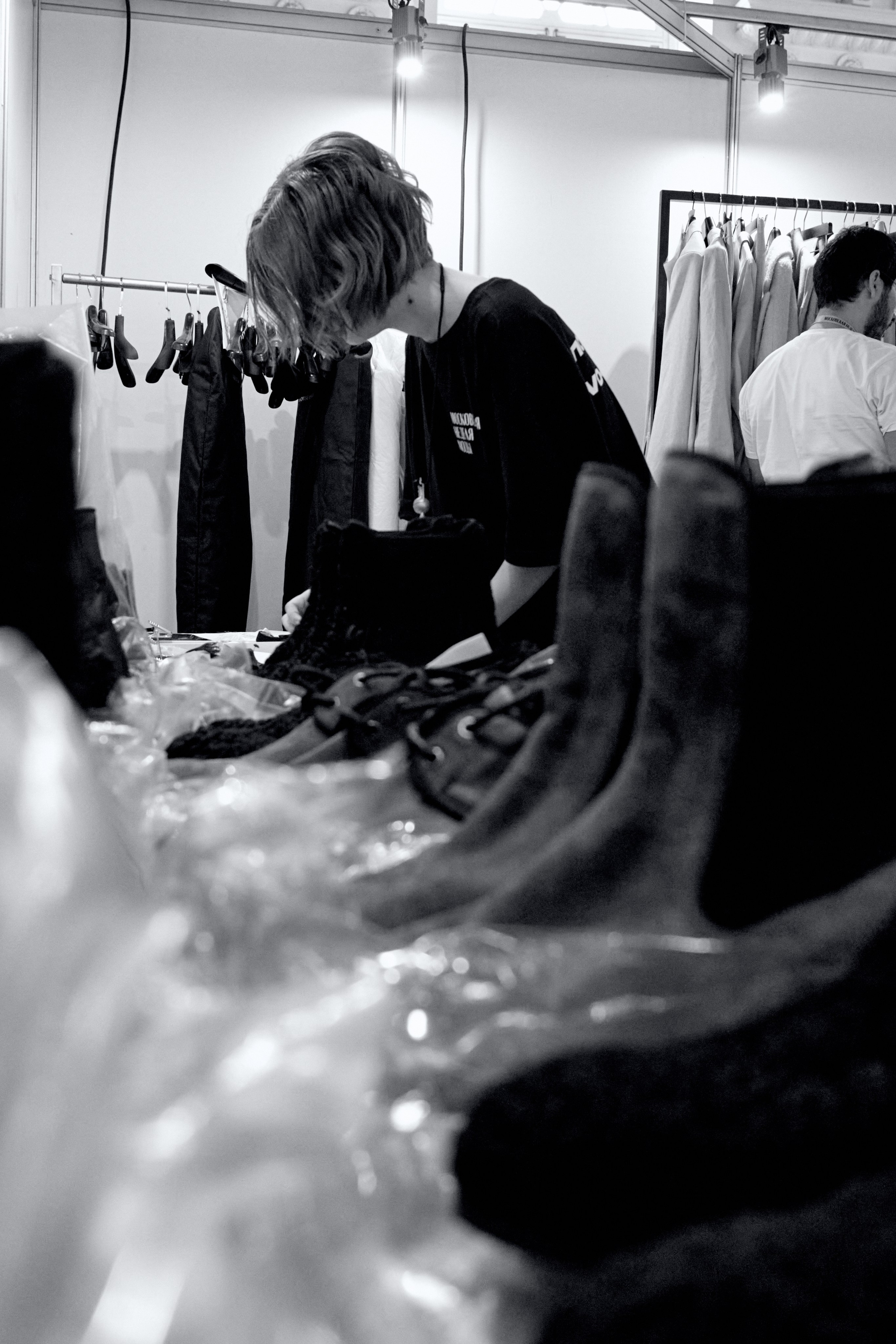 Московская неделя моды | House of Leo | backstage. Фотограф Михаил Николаев