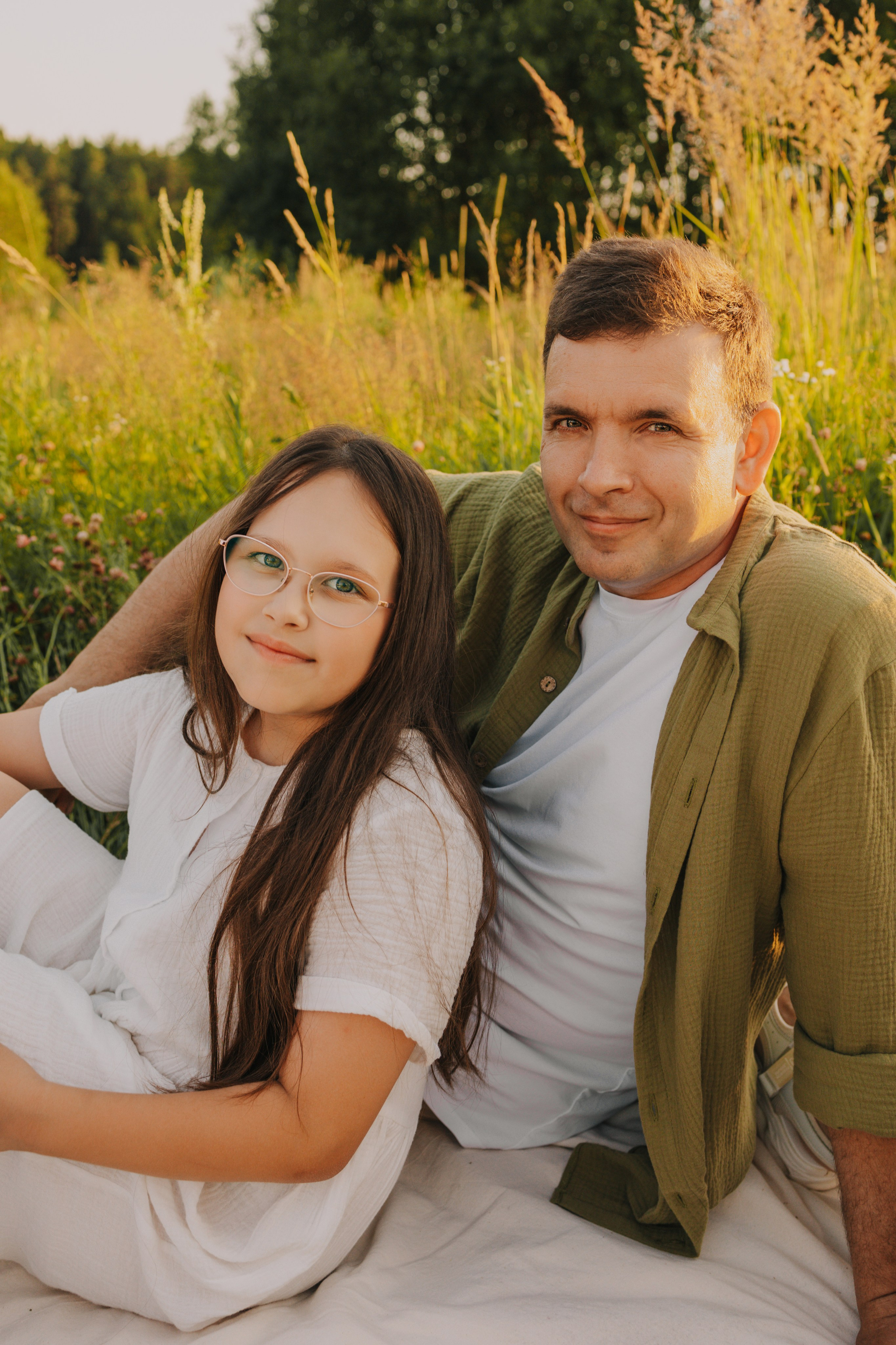 Семейный Пикник: Летняя Съемка