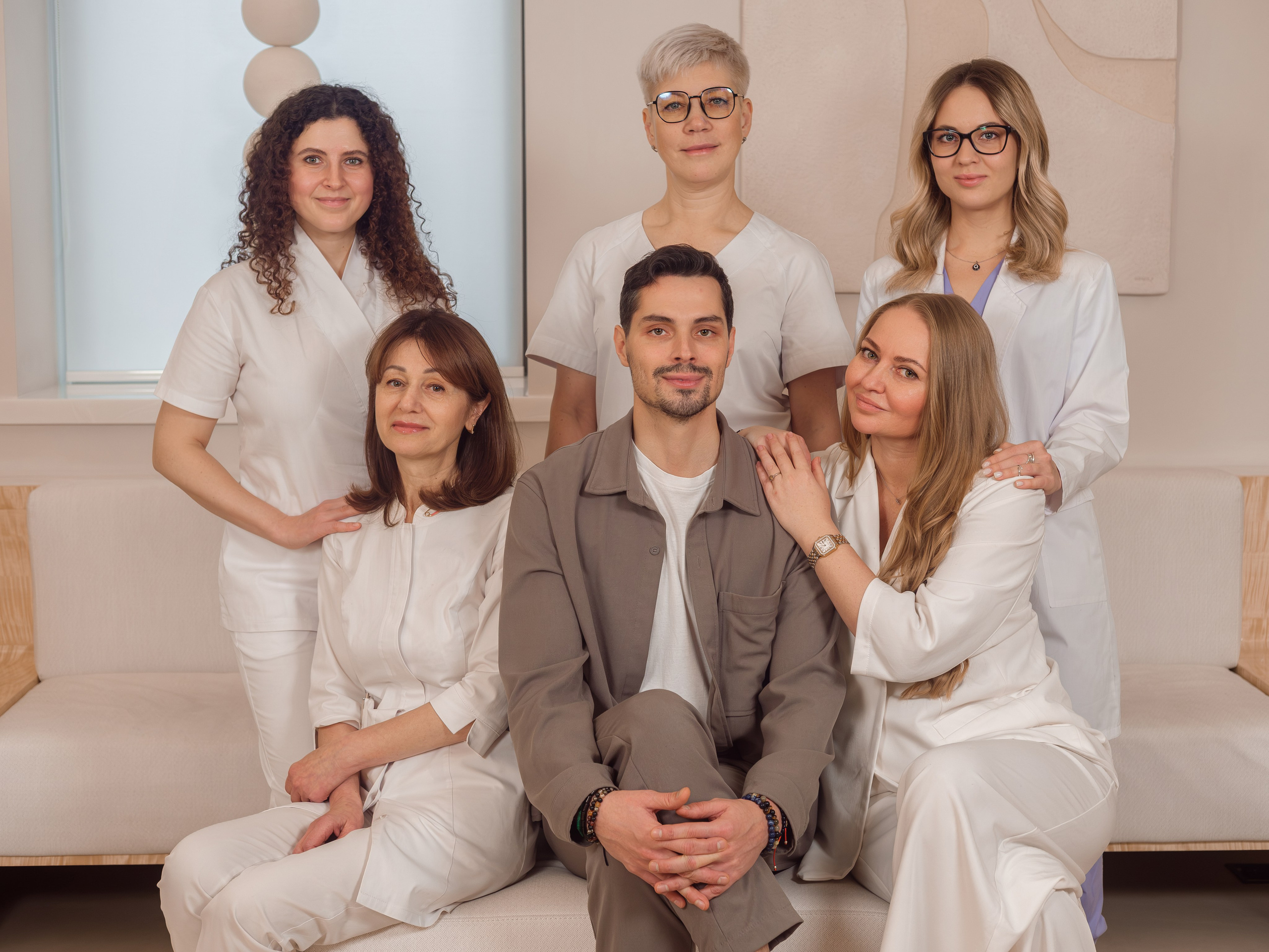 Съемка врачей клиники Генселф