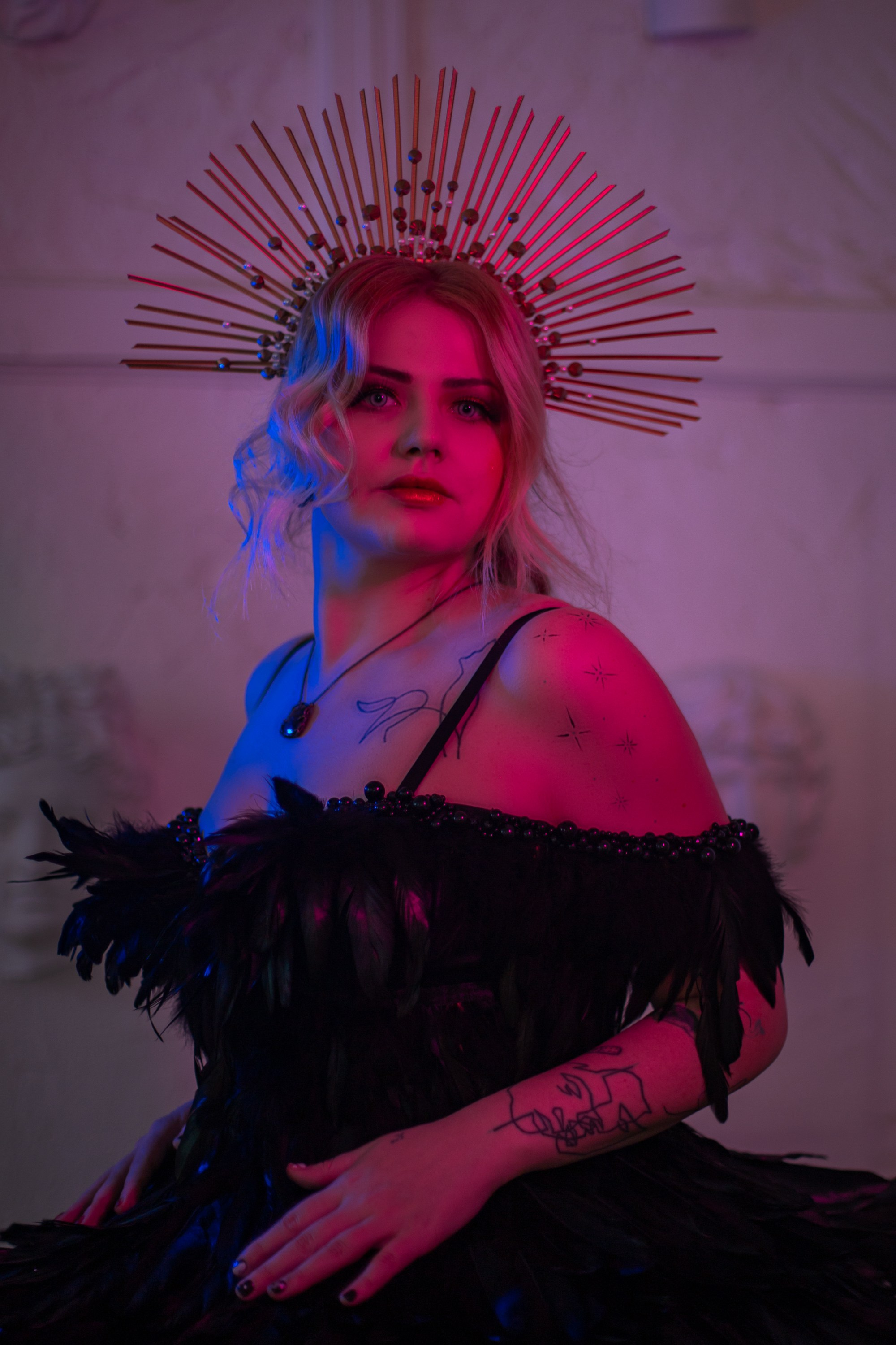 TINA NEON. Polaroud love