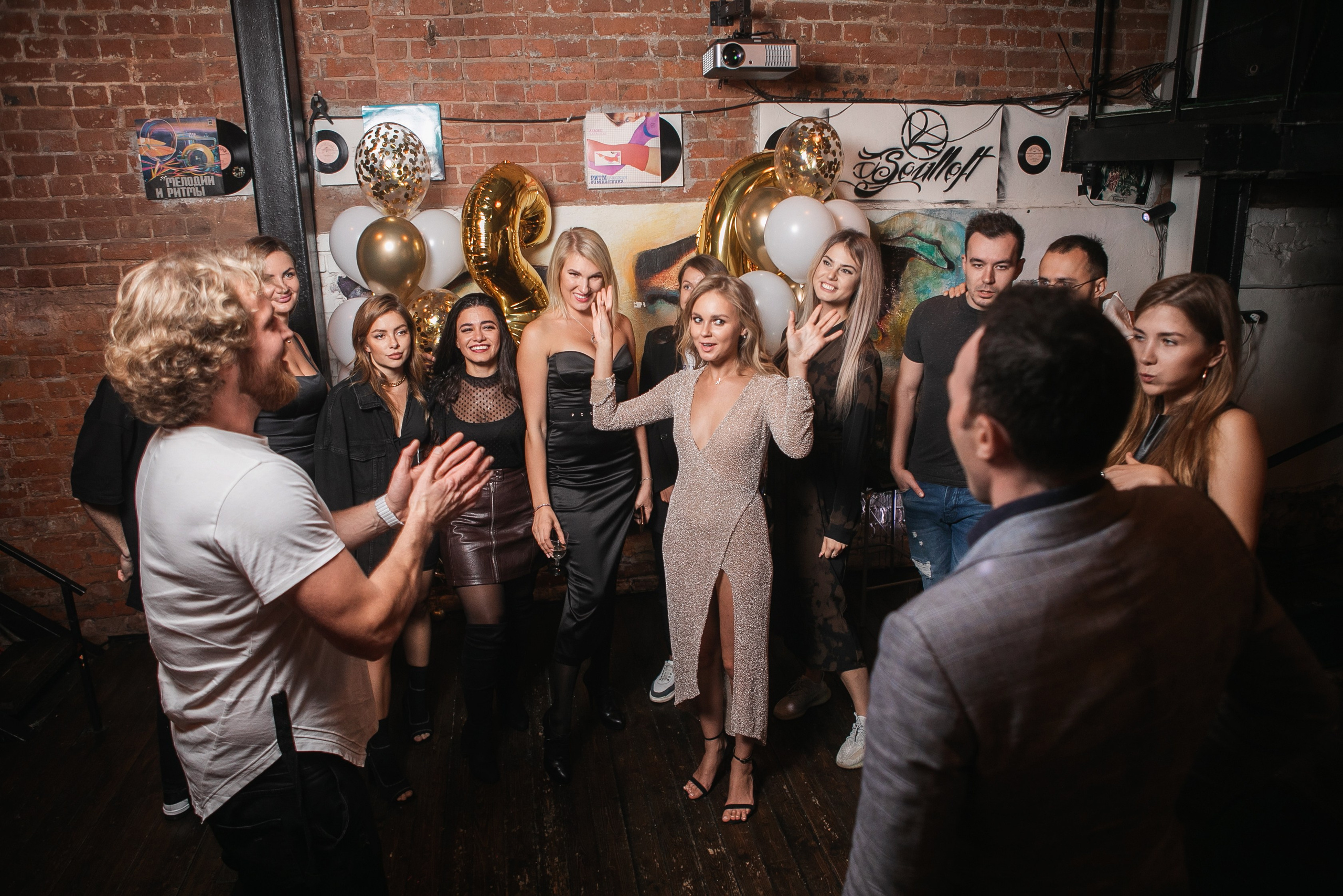 День рождения В тёмном лофте. Фотограф в Москве Дмитрий Жарков