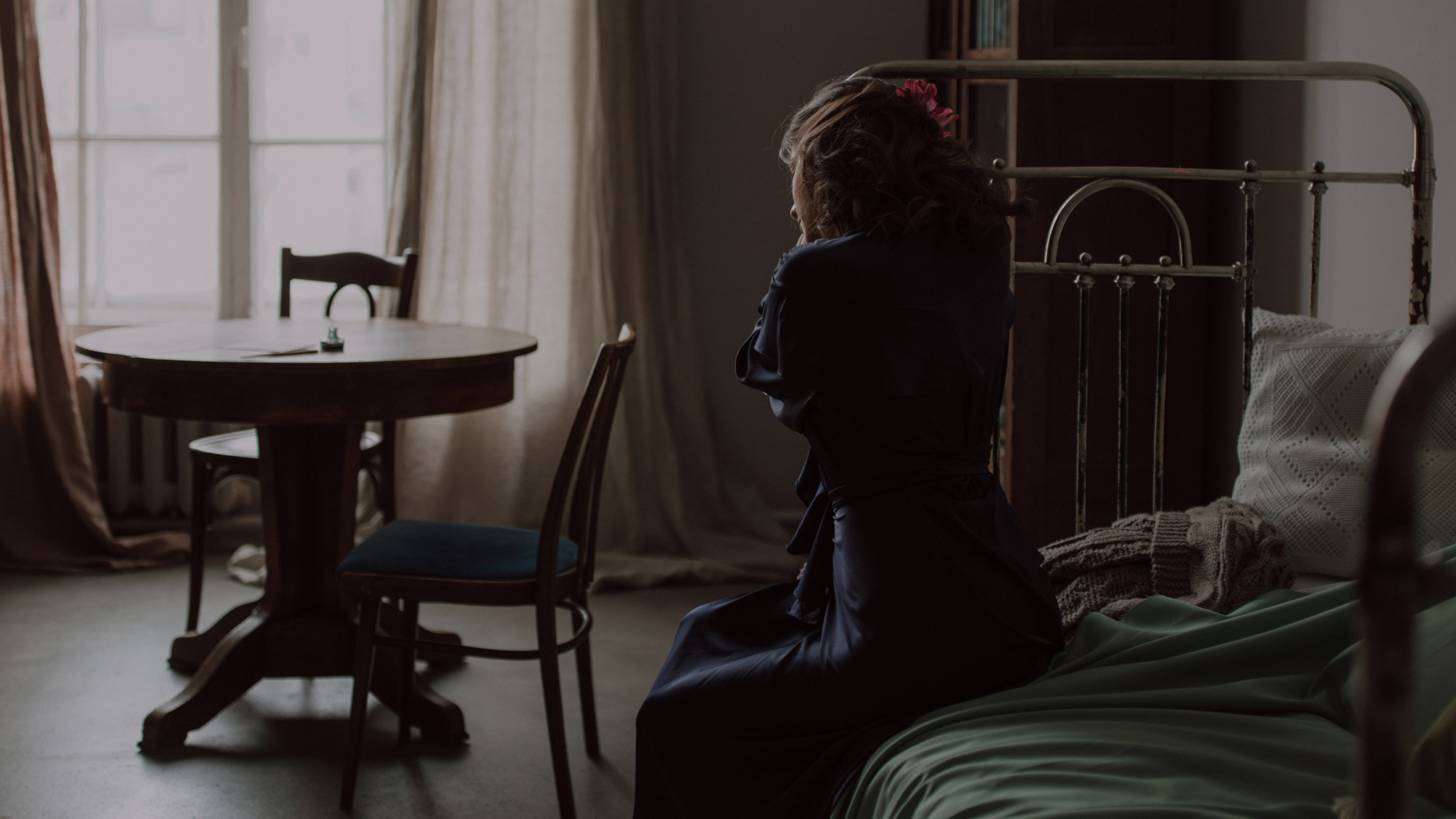 Фотосессия в студии в зимнее время без елки. Фотограф Санкт-Петербург женский портрет Екатерина Коваль