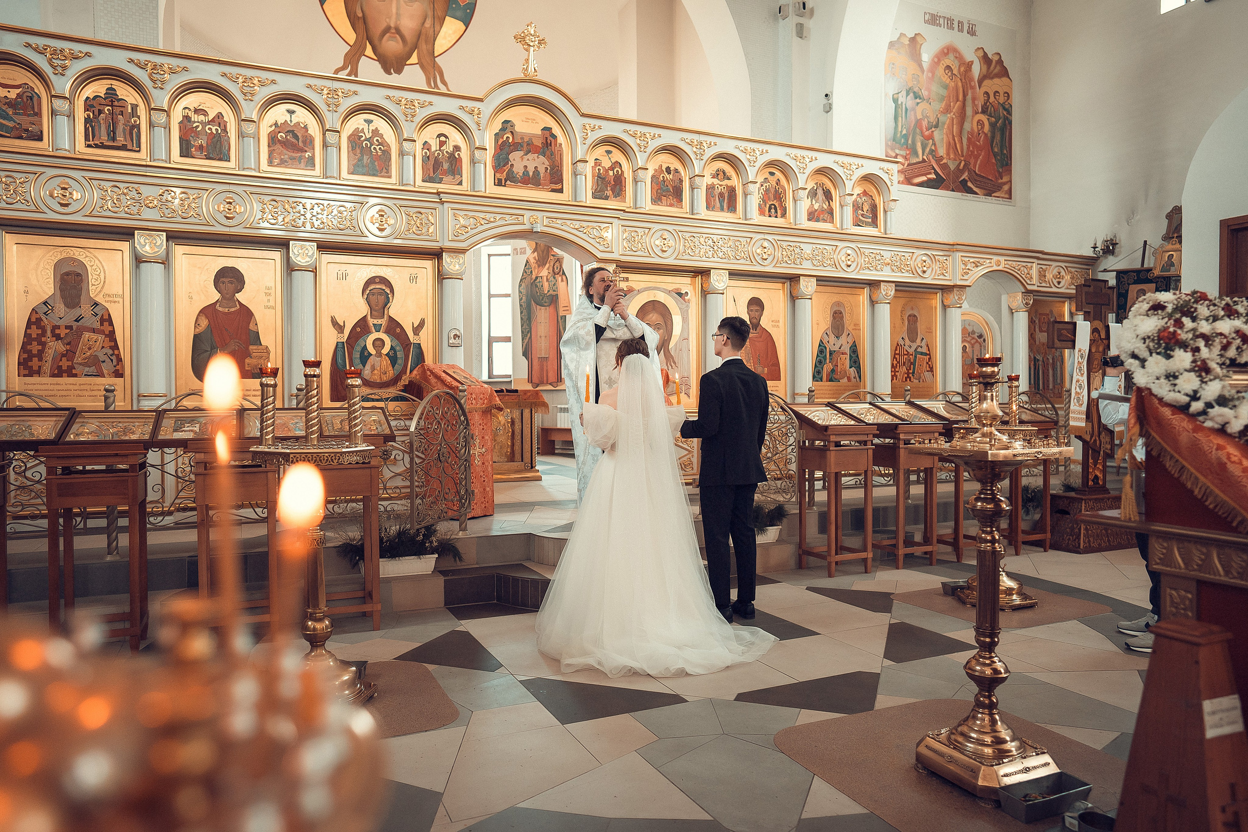 Венчание Анастасии и Никиты. Фотограф на Крещение и Венчание в Красноярске Рамазанова Юлия