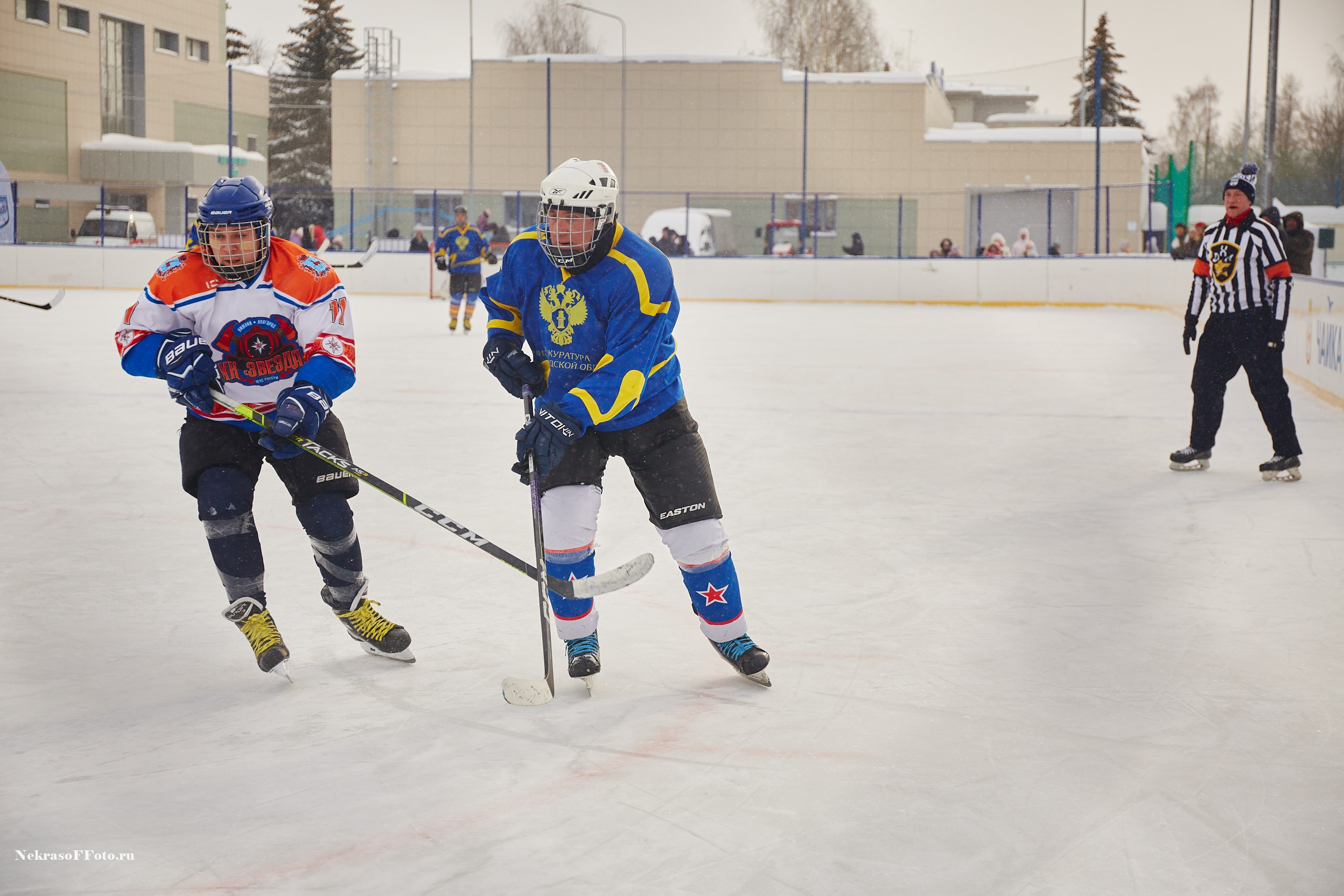 Турнир по хоккею «Русская классика» в рамках Офицерской хоккейной лиги. Спортивный фотограф Некрасов Денис
