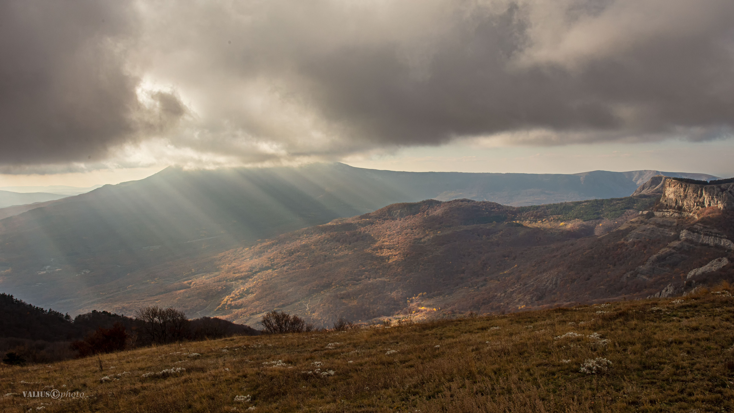 Крым. Вечер на Демерджи. 