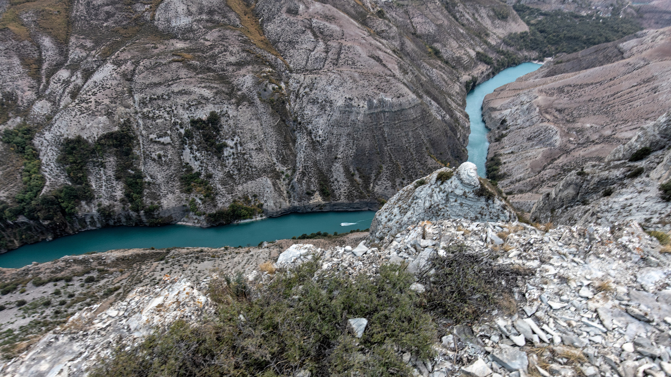 Дагестан. Сулакский каньон. Река.