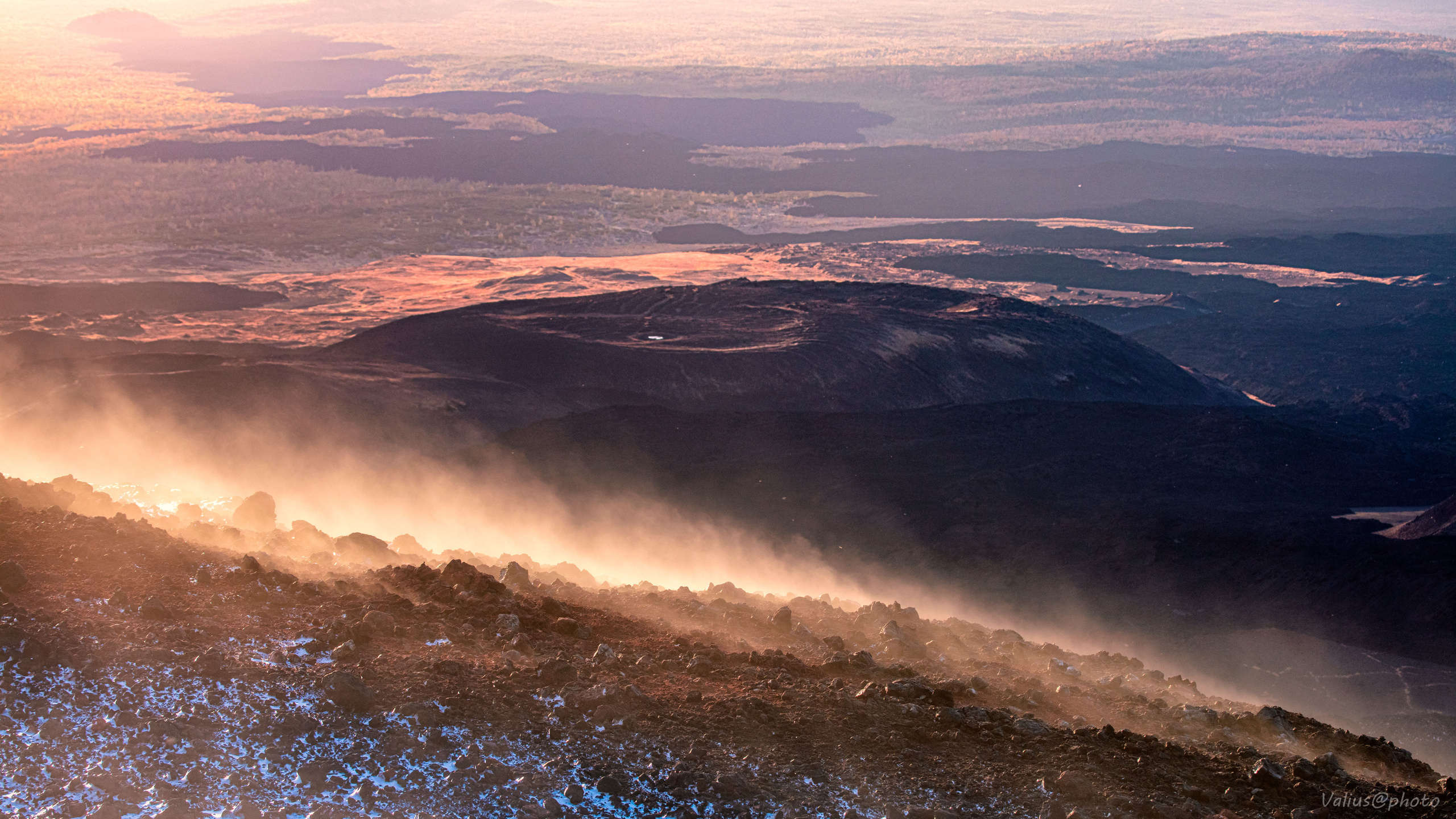 Камчатка. Толбачик. Мёртвый лес. Марсово поле. Лавовое поле.