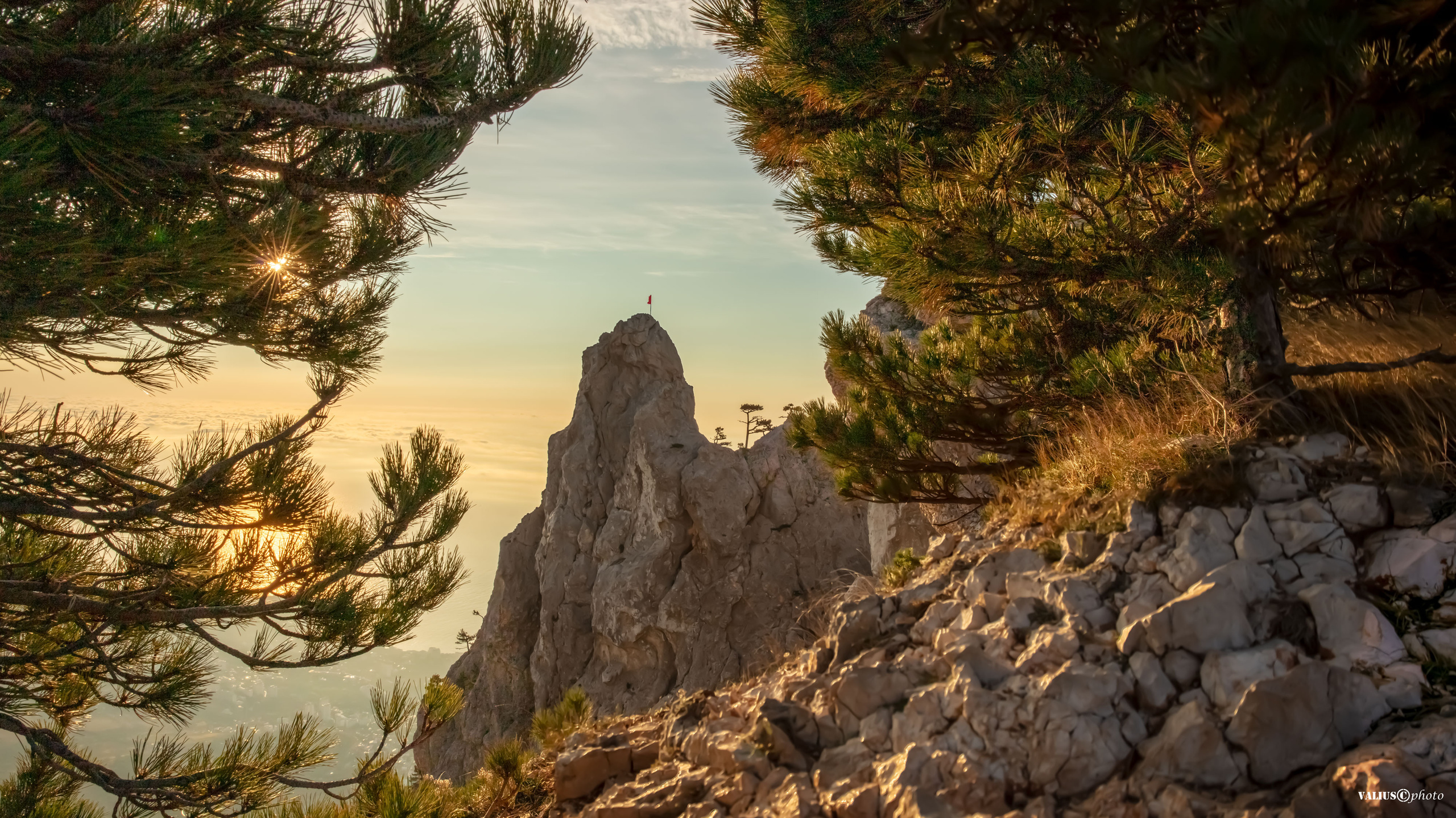 Крым. Ай-Петри. Закат.