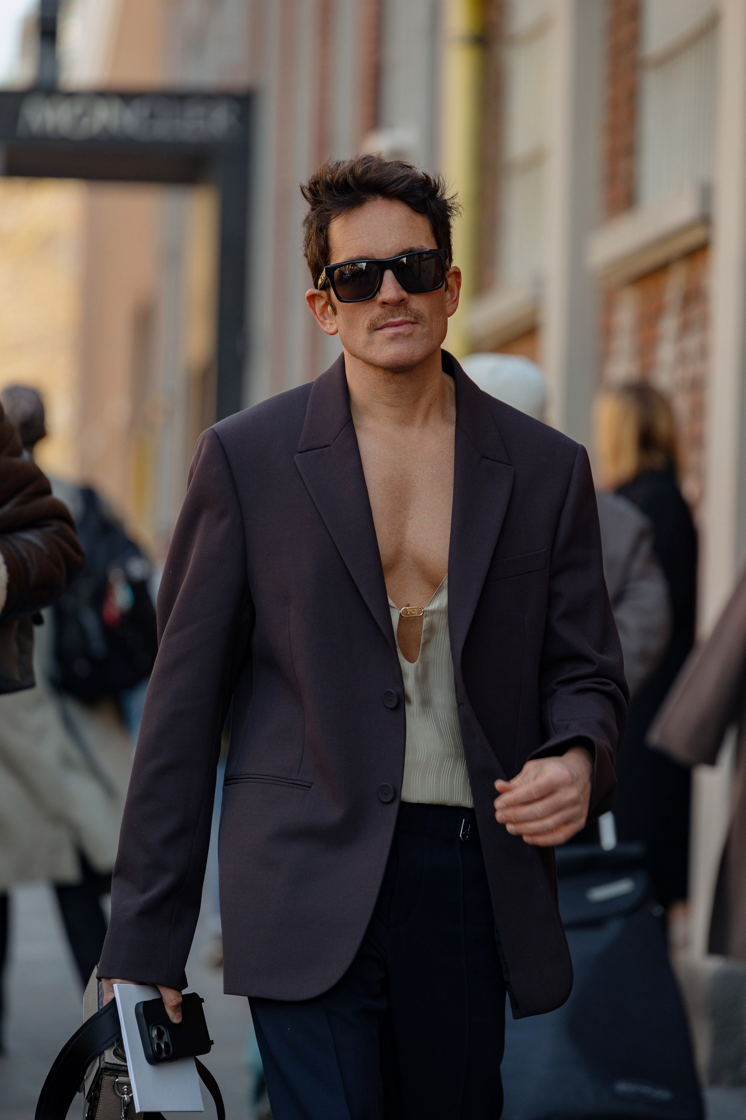 Milan Mens fashion week FW 24/25 FENDI. Photographer in Milan Ivan Goncharov