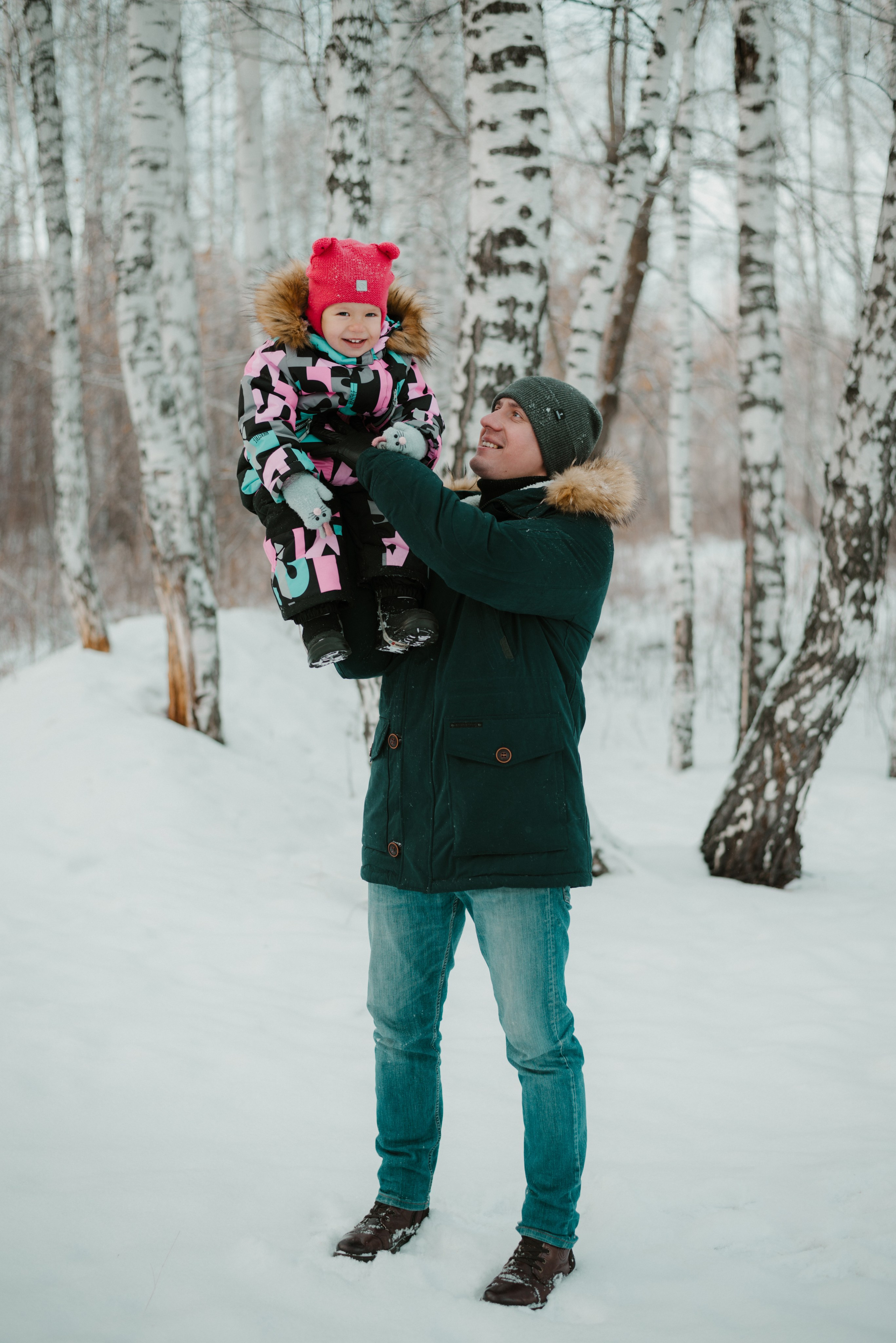 Прогулочная семейная фотосессия