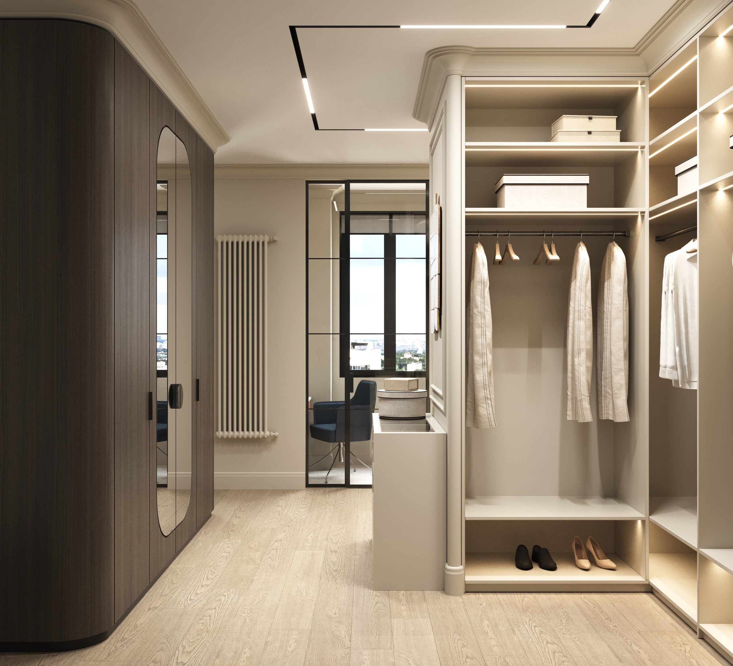 ЖК Искра-Парк — 125 м². КОМНАТА АИСТА дизайн-бюро | AIST ROOM design bureau
