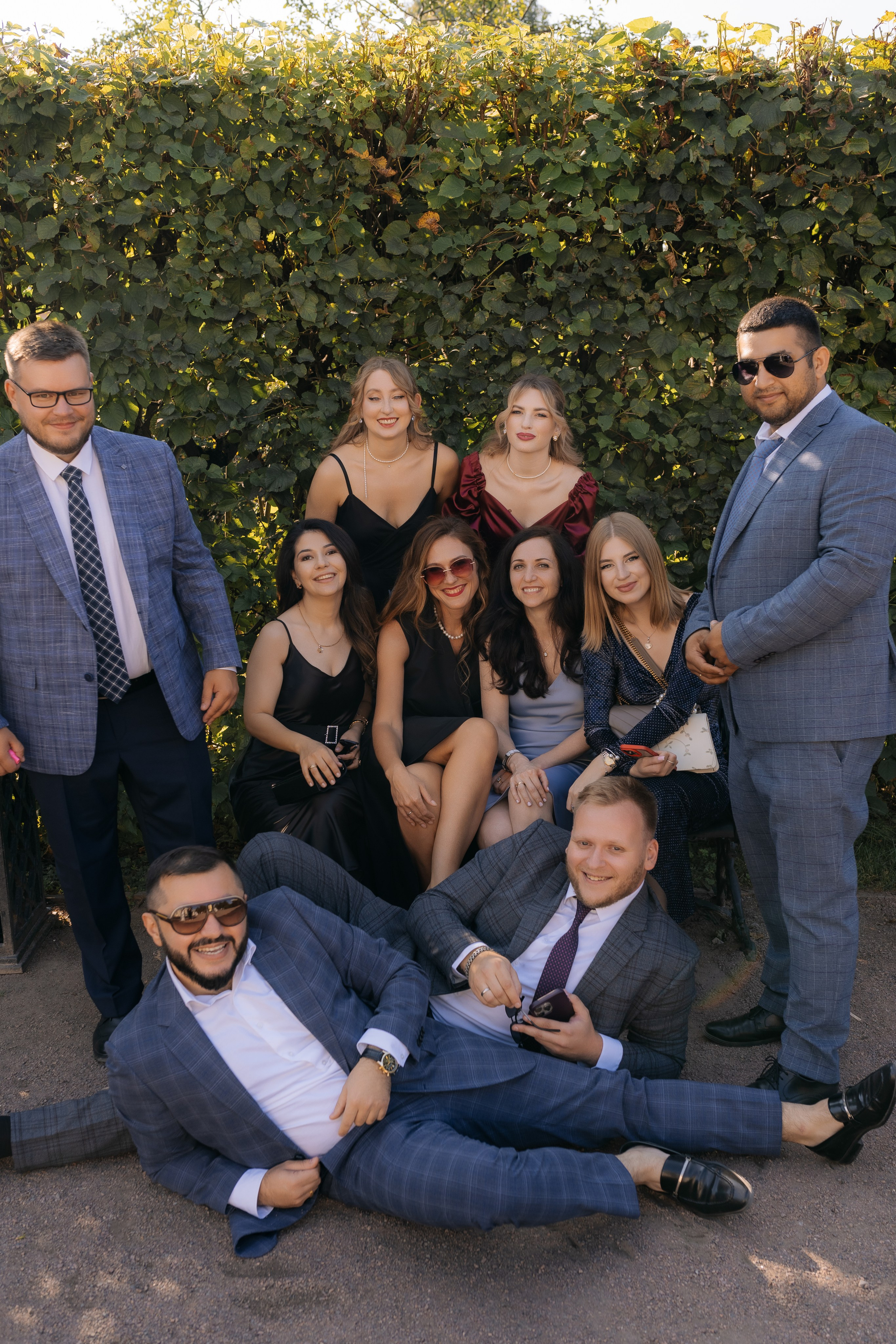 Свадебная фотосессия в Москве, парк Кусково. Свадебный фотограф в Москве Анна Полушина