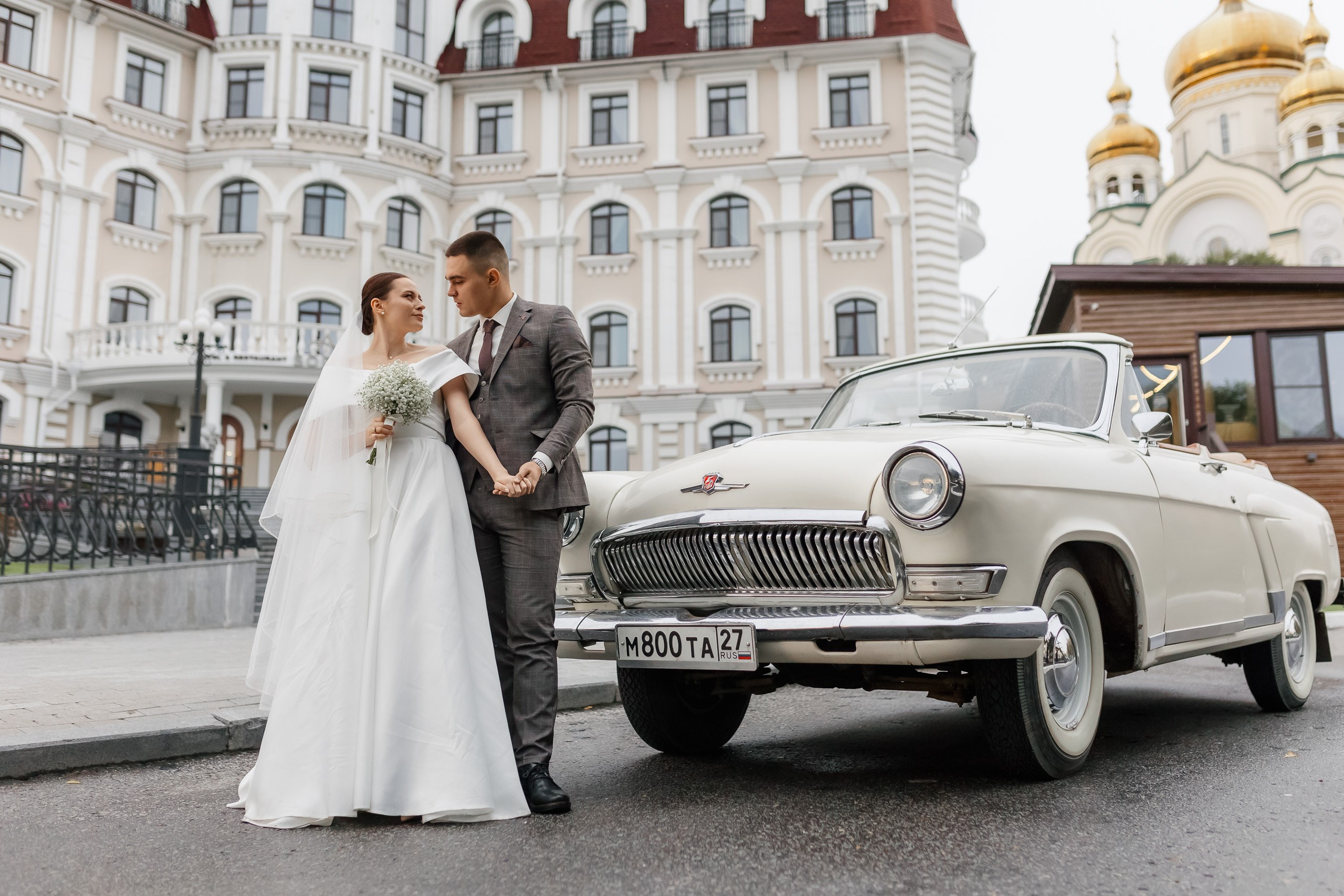 Сборы Sopka. Ретро Волга.Валентина и Иван. Свадебный фотограф в Хабаровске