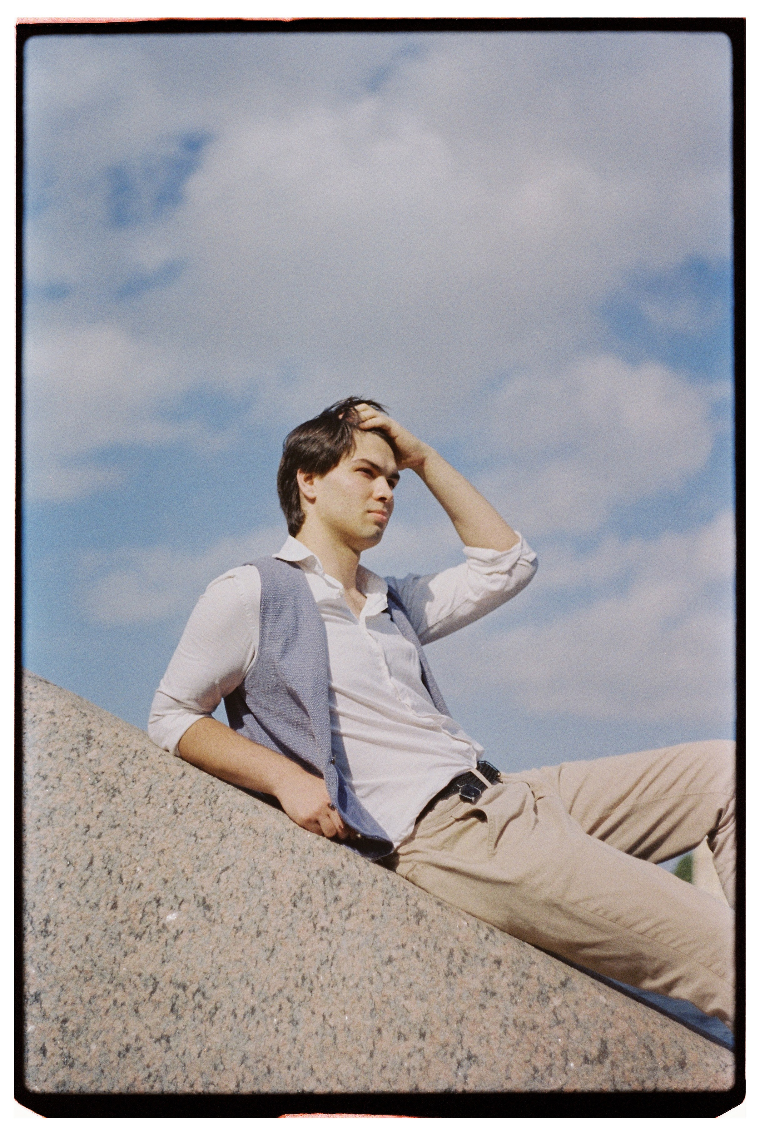 Прогулочная фотосессия на плёнку для Михаила в Санкт-Петербурге. Светлана Гопанюк. Портретный фотограф. Санкт-Петербург. СПб