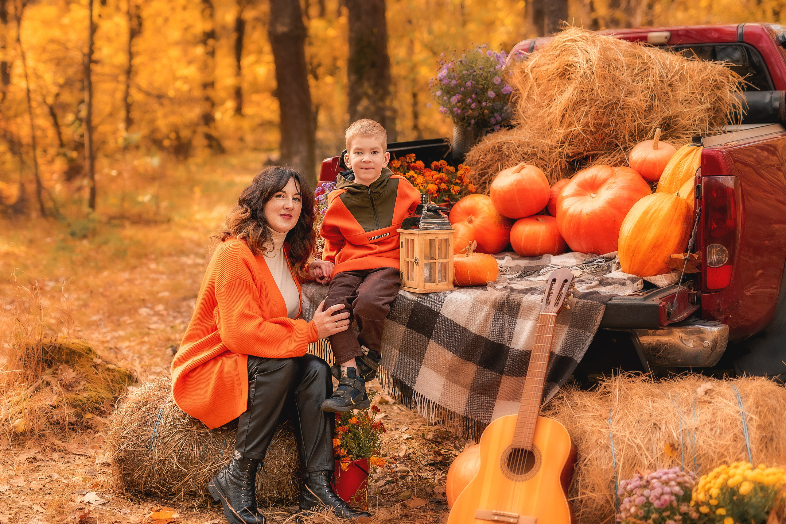 Осенний пикап2. Семейный, детский фотограф в Воронеже Анна Никитина