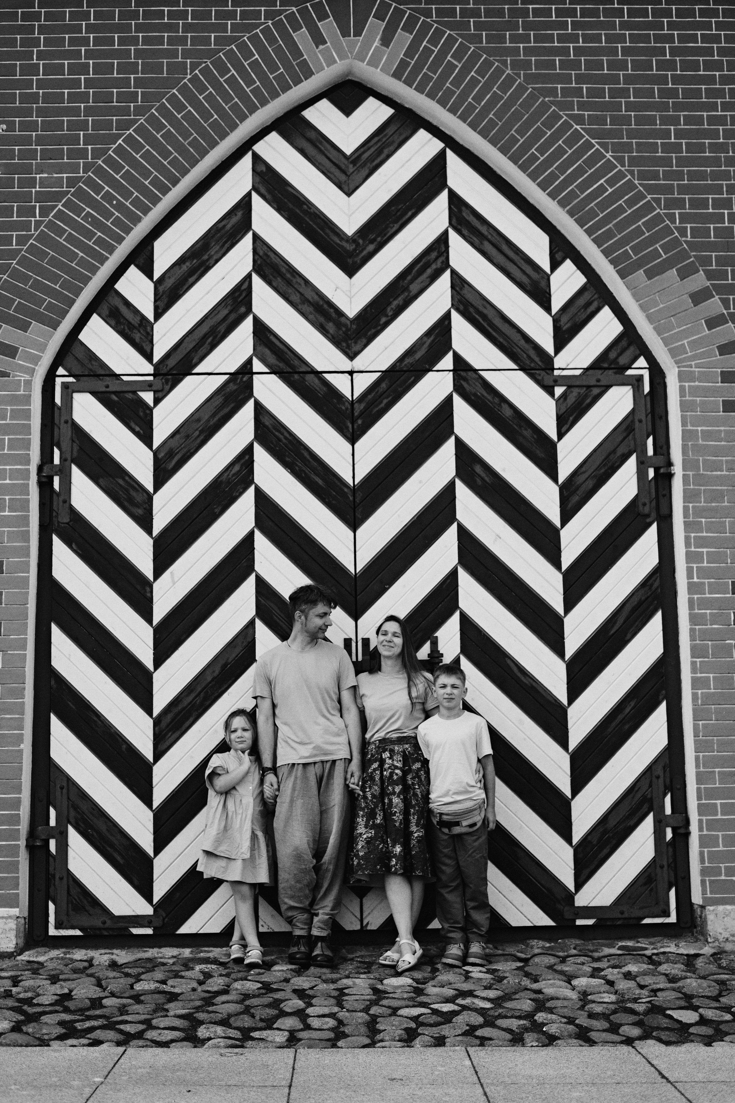 Семейная фотосессия на улице в СПб