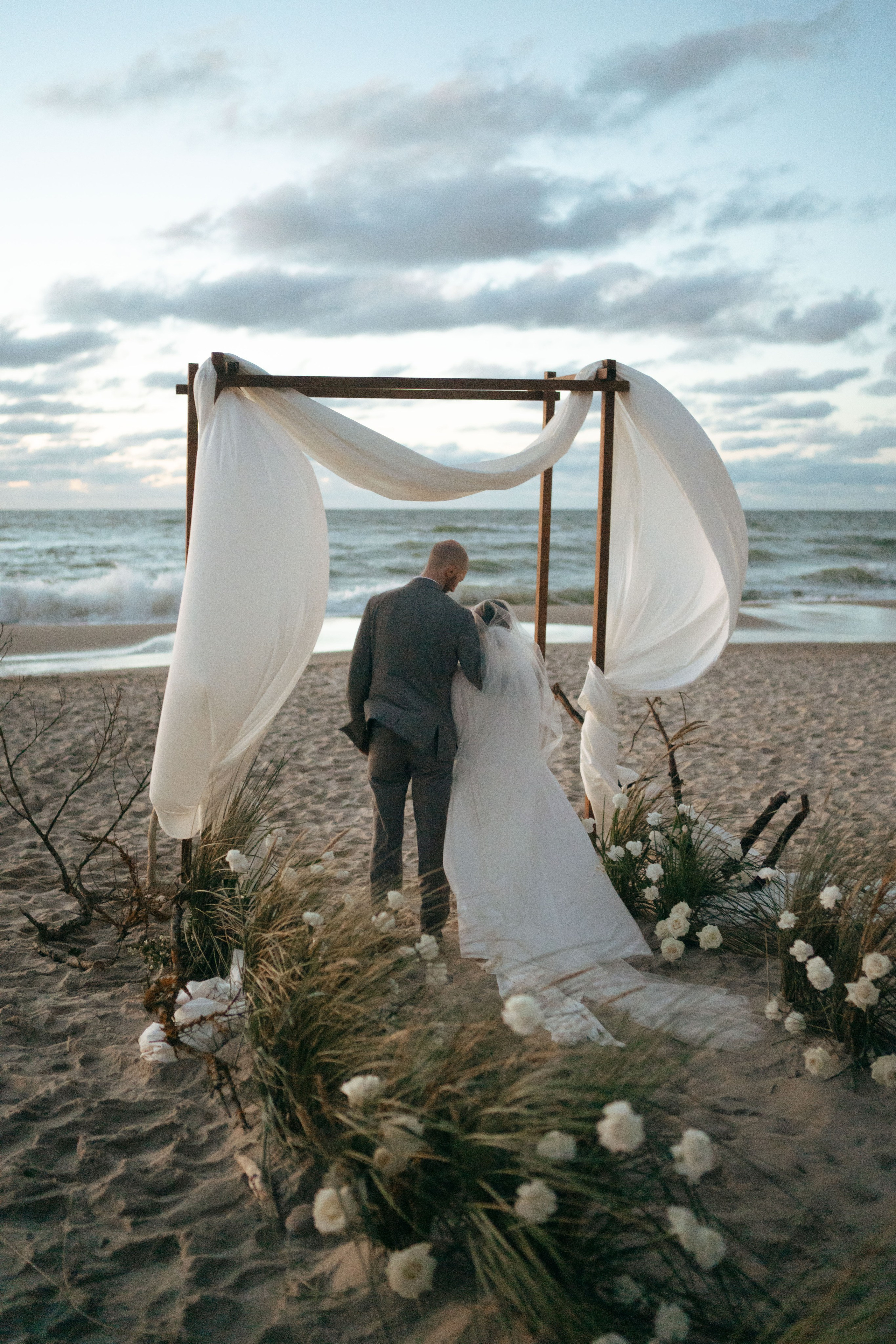Алима & Никита. Куршская коса. Оформление свадеб, декор свадеб Вера Маркова, Москва