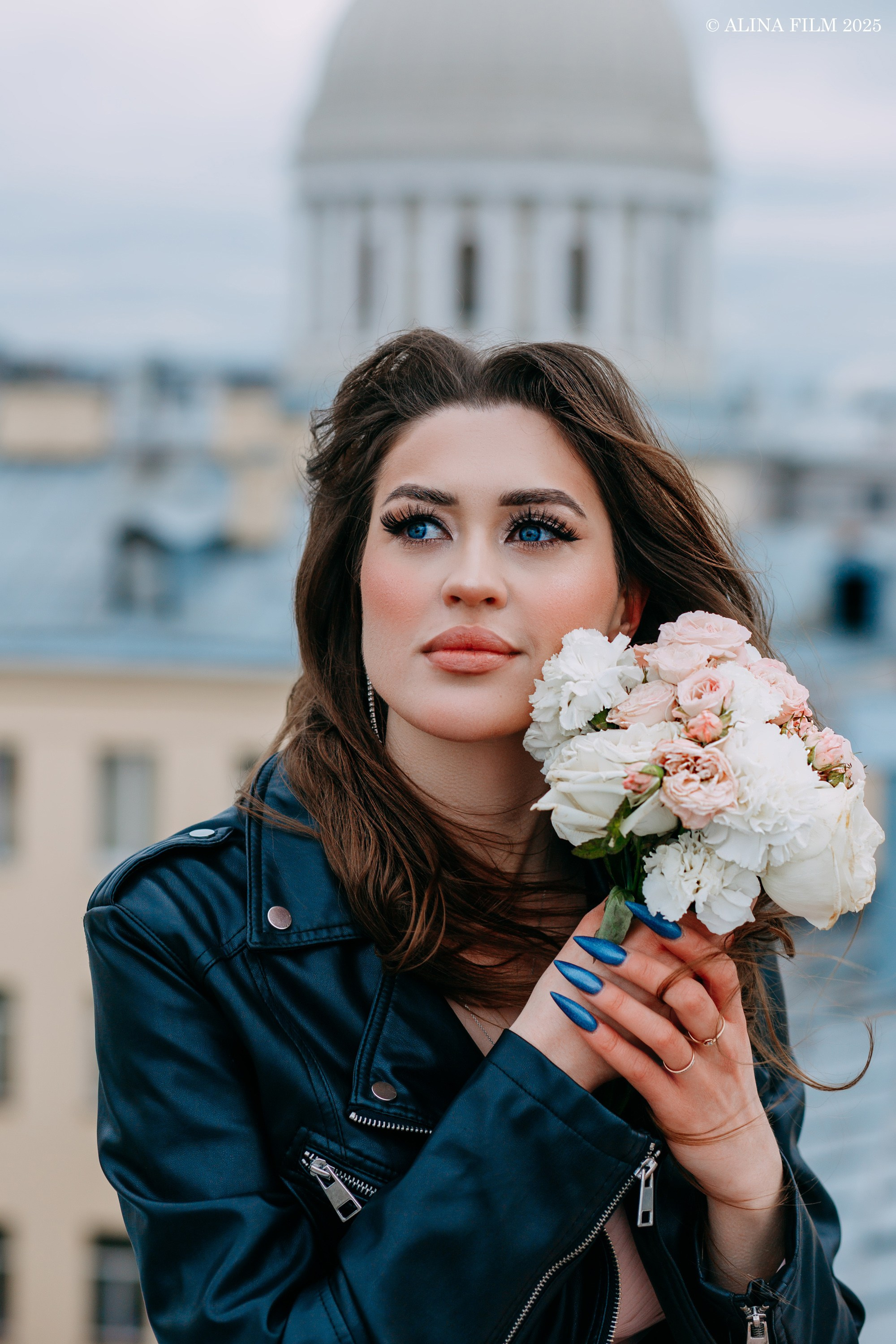 Фотосессия на крыше. Фотограф в Санкт-Петербурге Alina Film